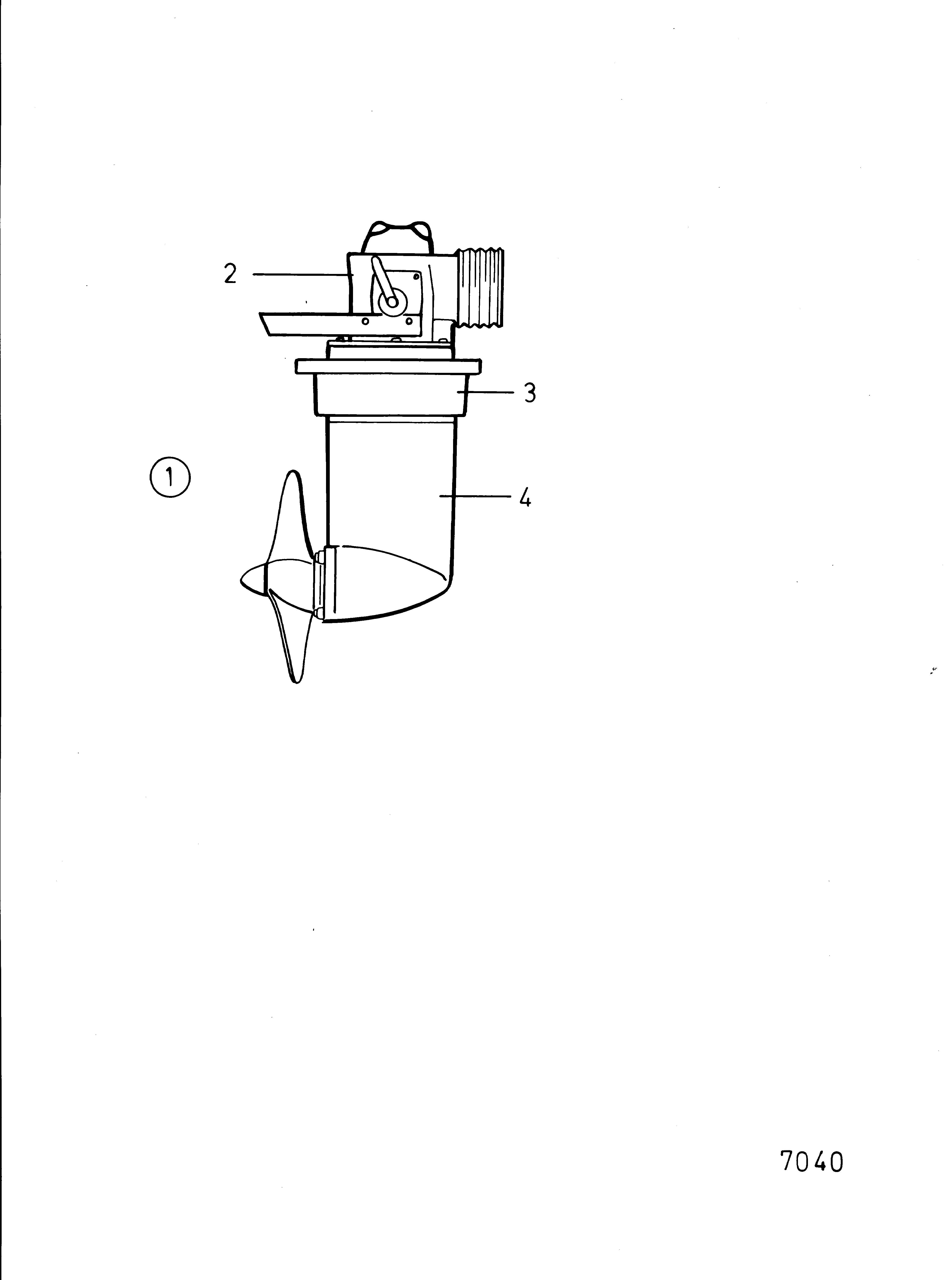 Unité de transmission de voilier 100S