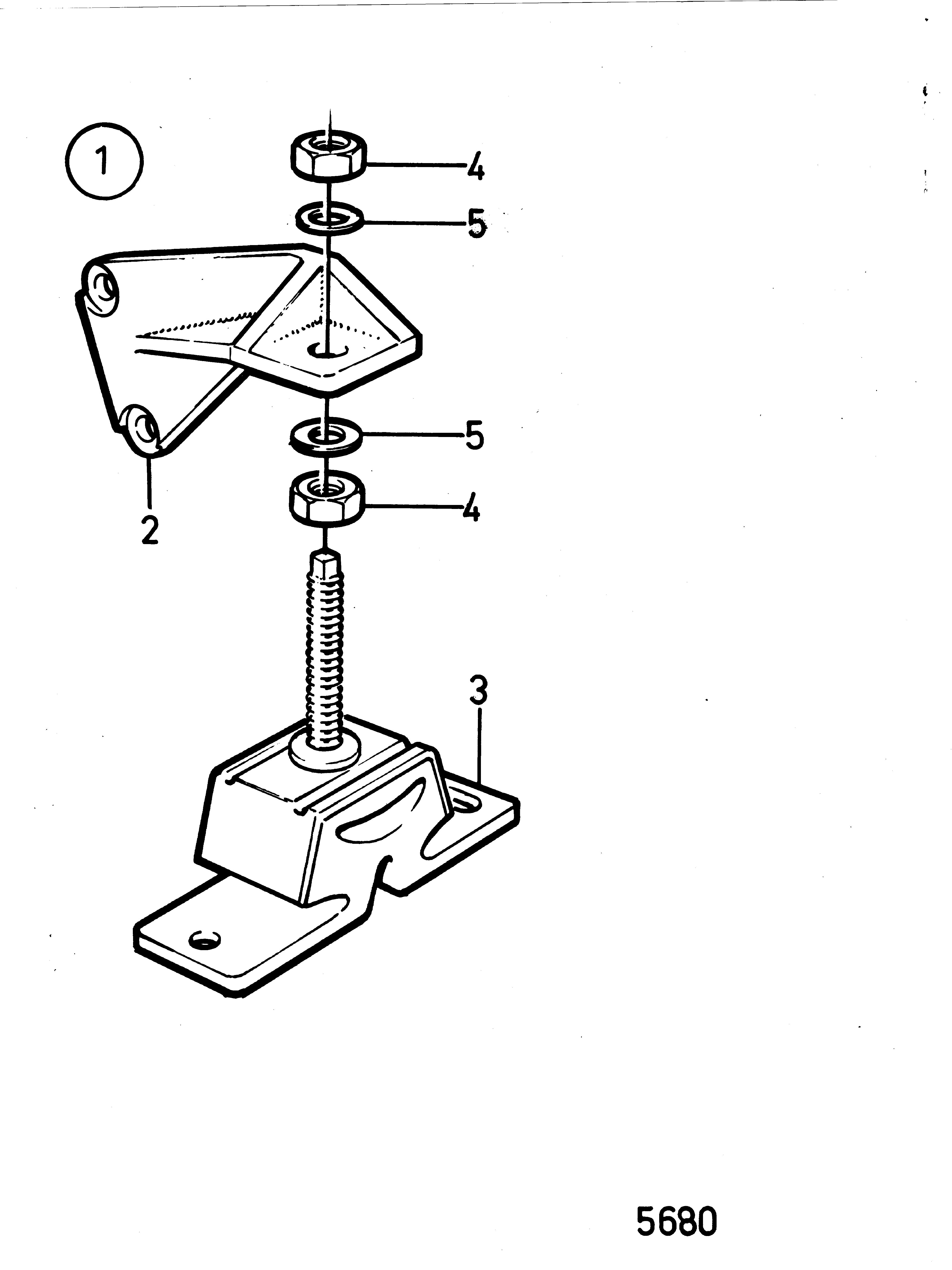 Kit de suspension du moteur
