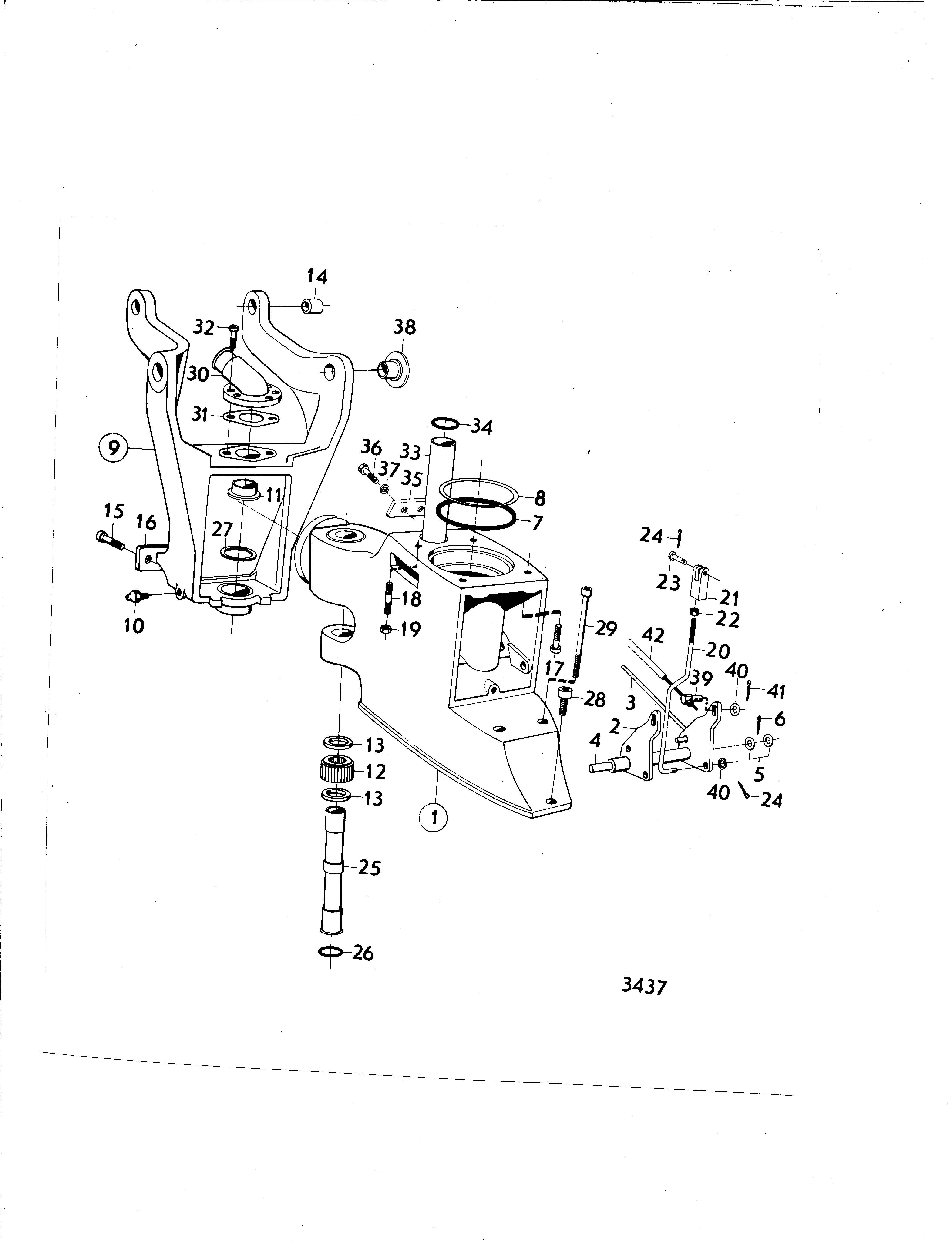 Boîtier intermédiaire Unité de transmission AQ 280T