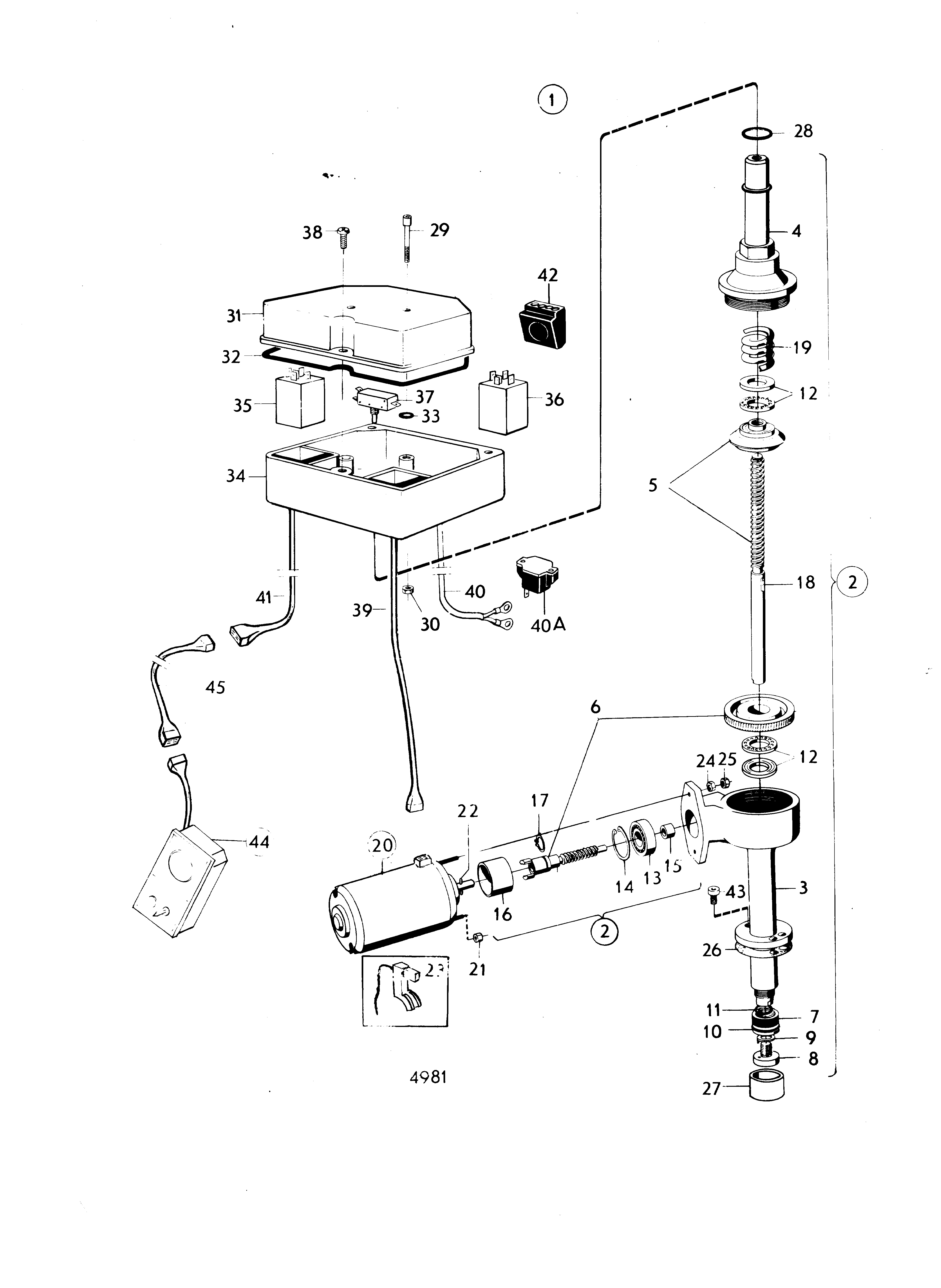 Dispositif de levage mécanique AQ Unité d’entraînement 270, MOXXXX/ 88000-