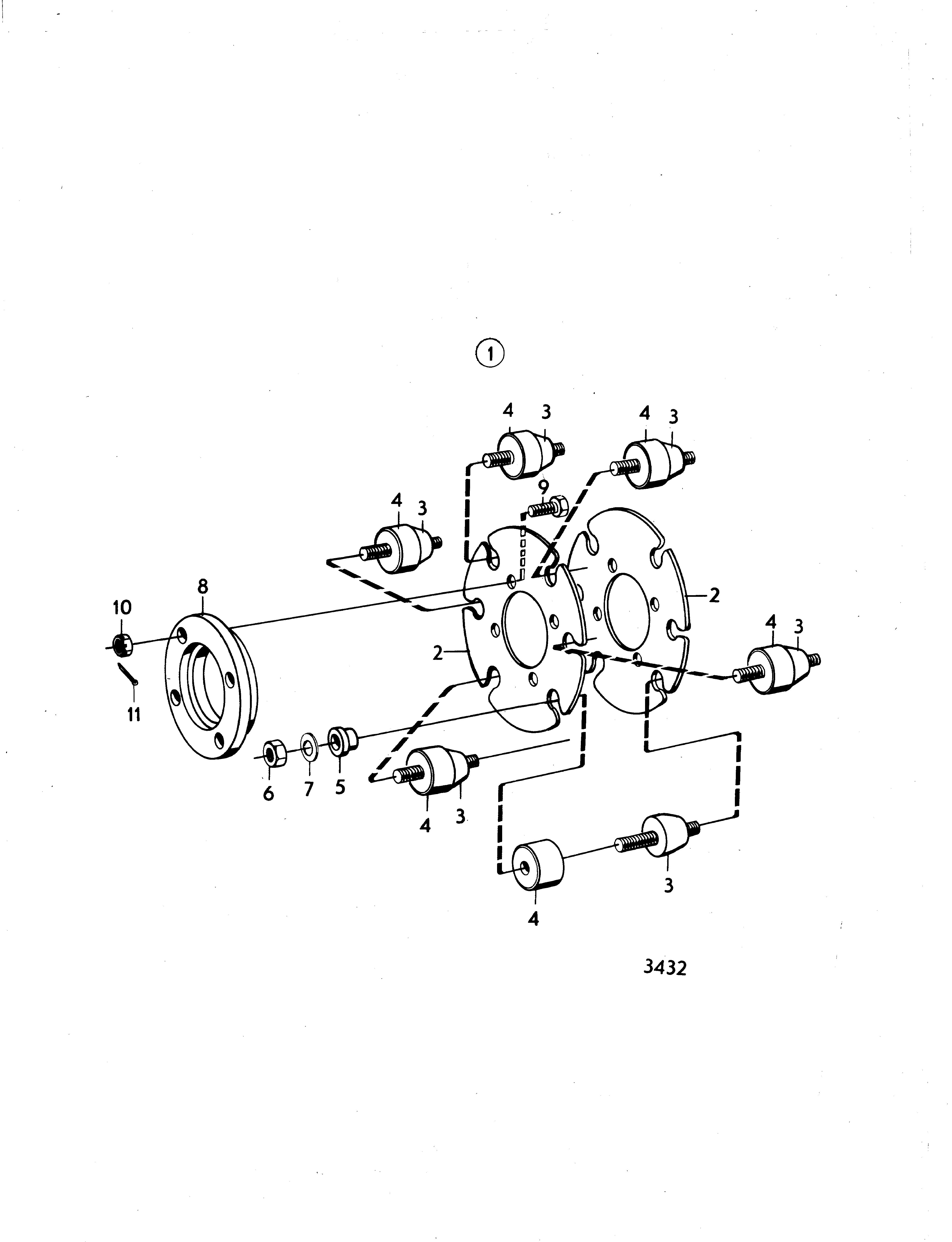 Embrayage flexible de l’arbre de transmission