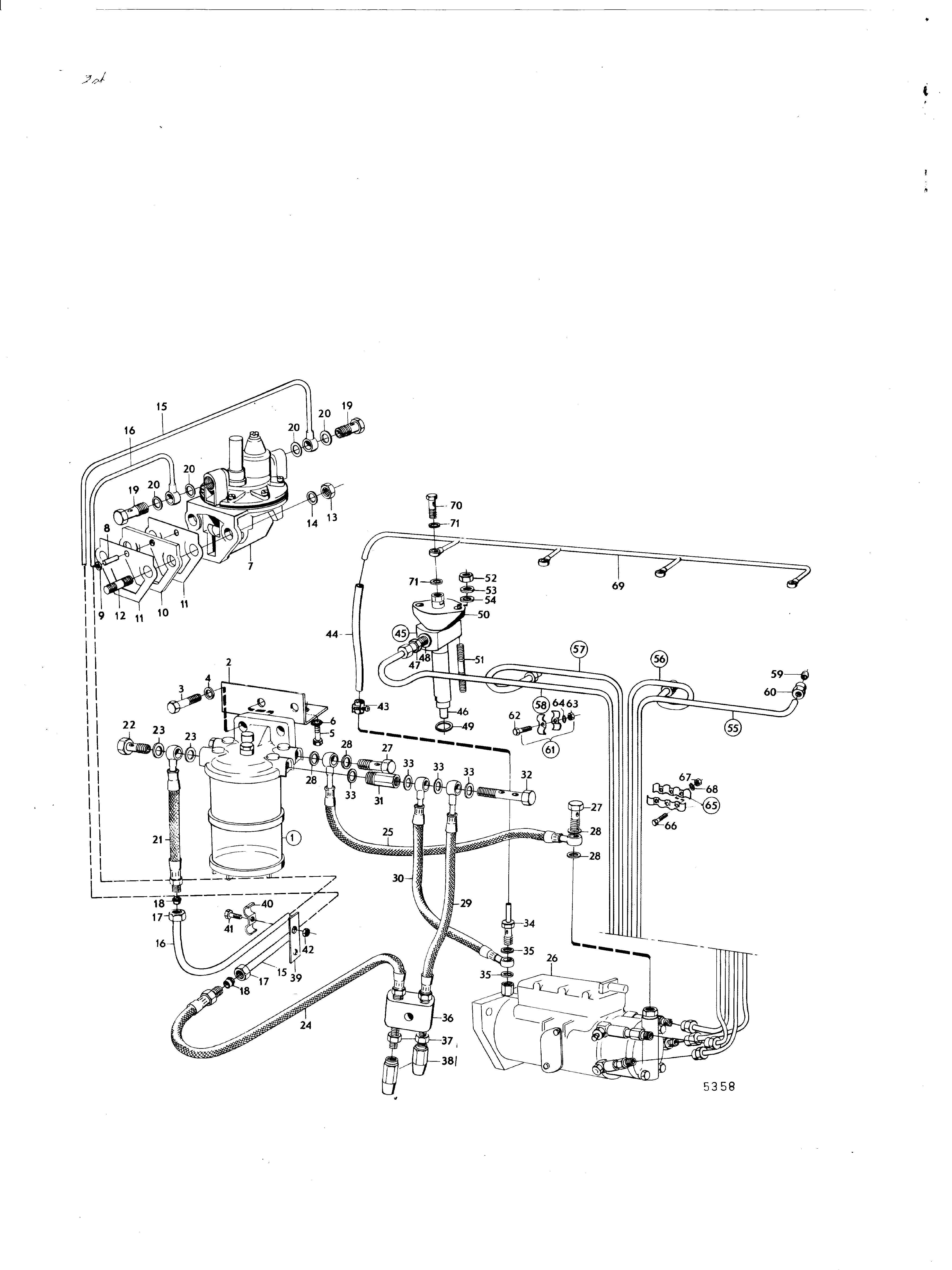 Système d’alimentation en carburant ancien modèle