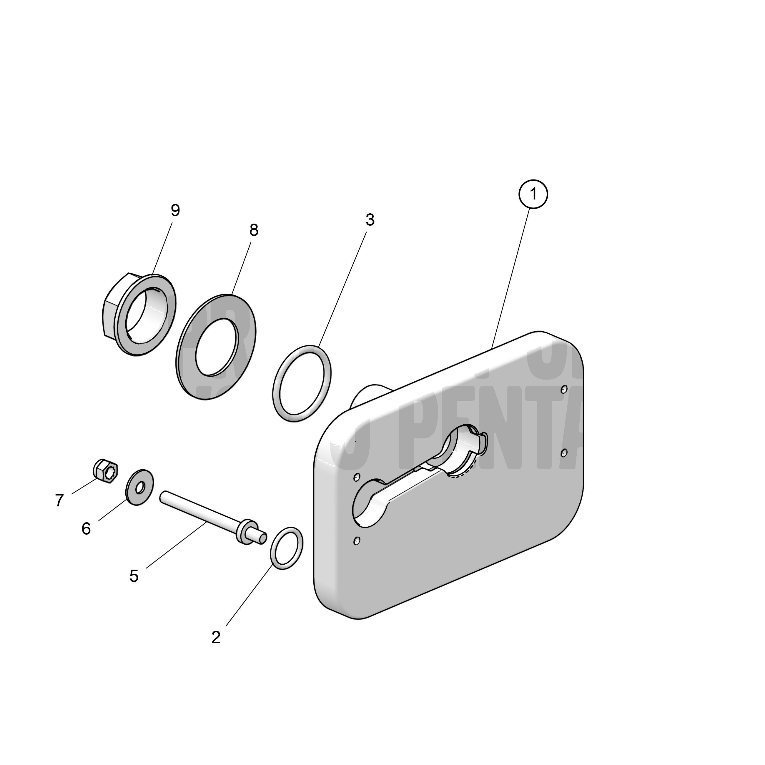 Plaque d’adaptation de protection active contre la corrosion