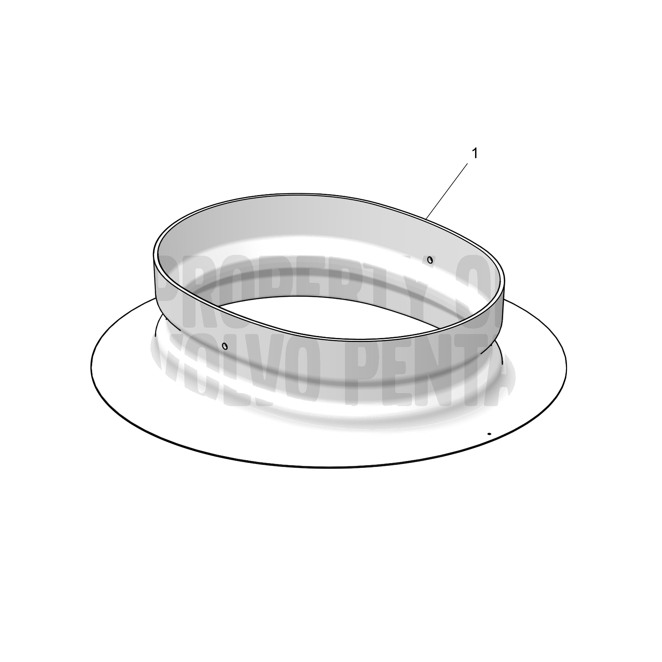 Hull Insert for IPS, Fiberglass