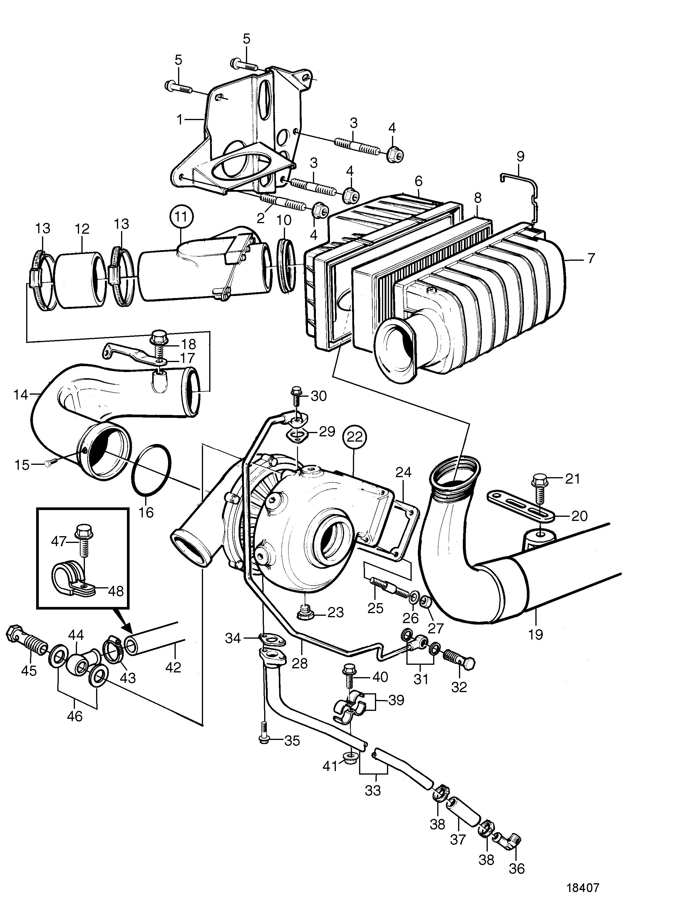 Turbocompresseur et filtre à air