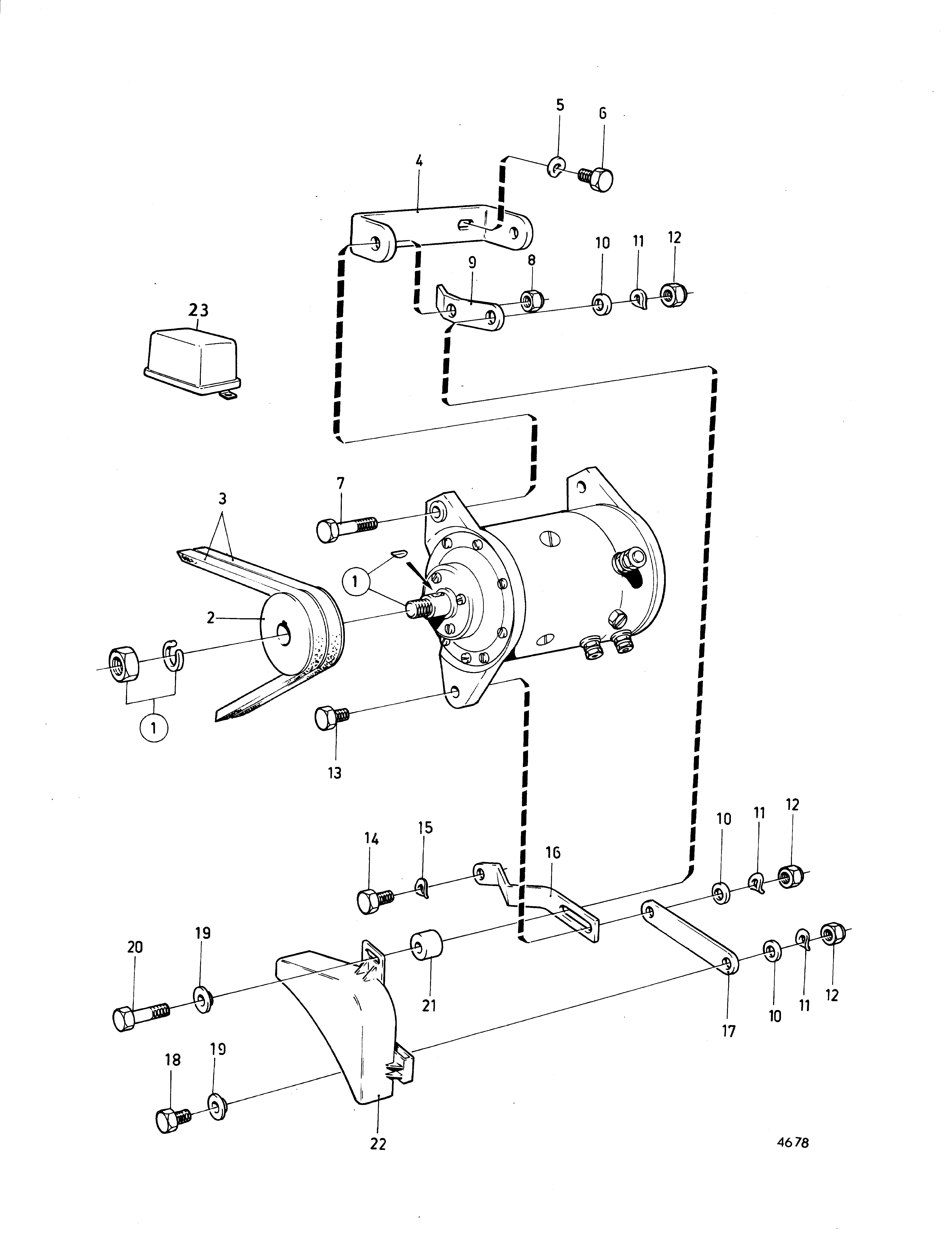 Dynamo et composants d’installation, MO 2779-