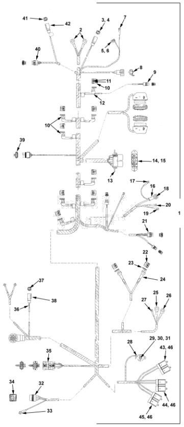 Faisceau du moteur