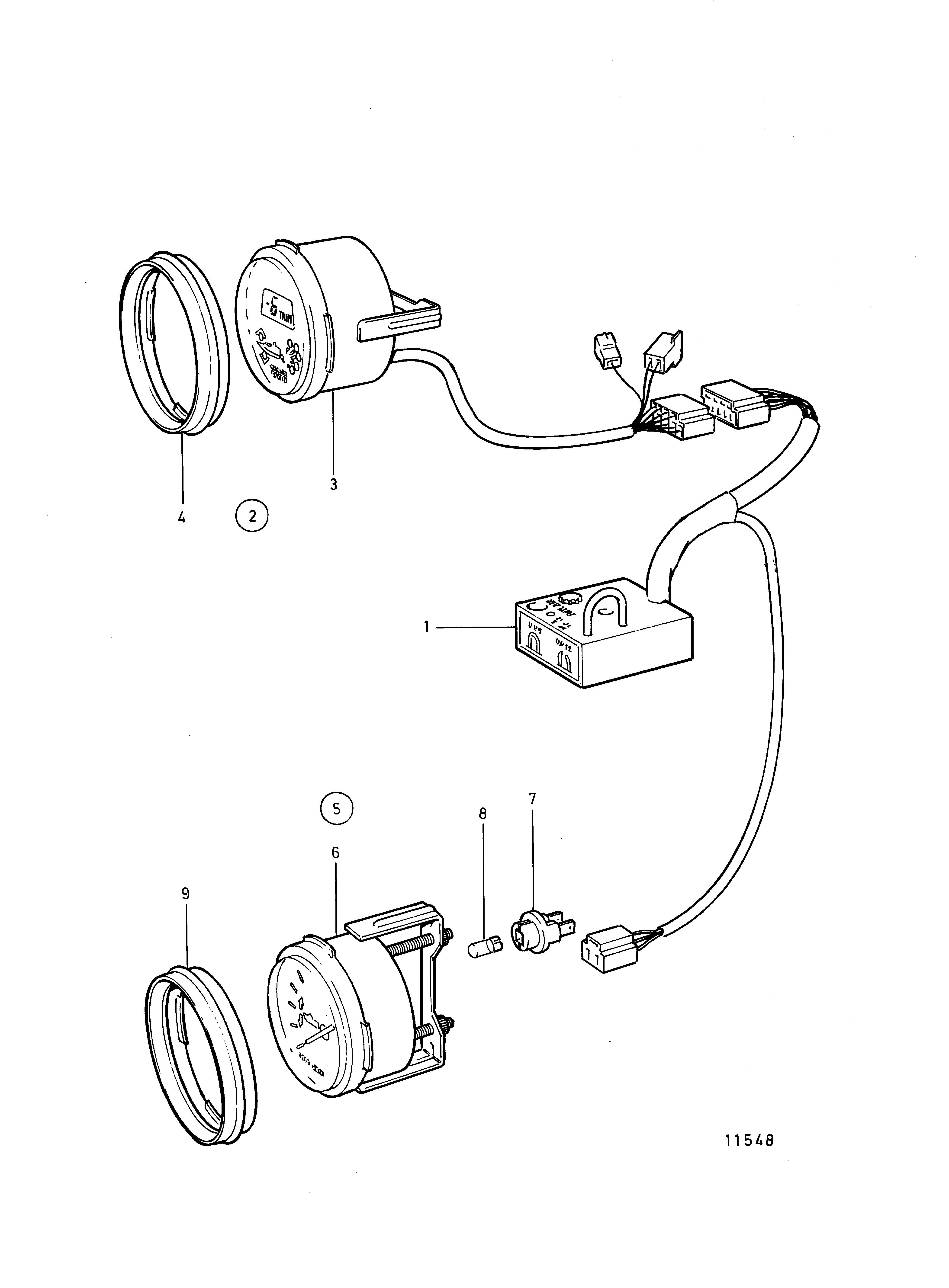 Unité de commande pour tableau bord analogique alternative numérique