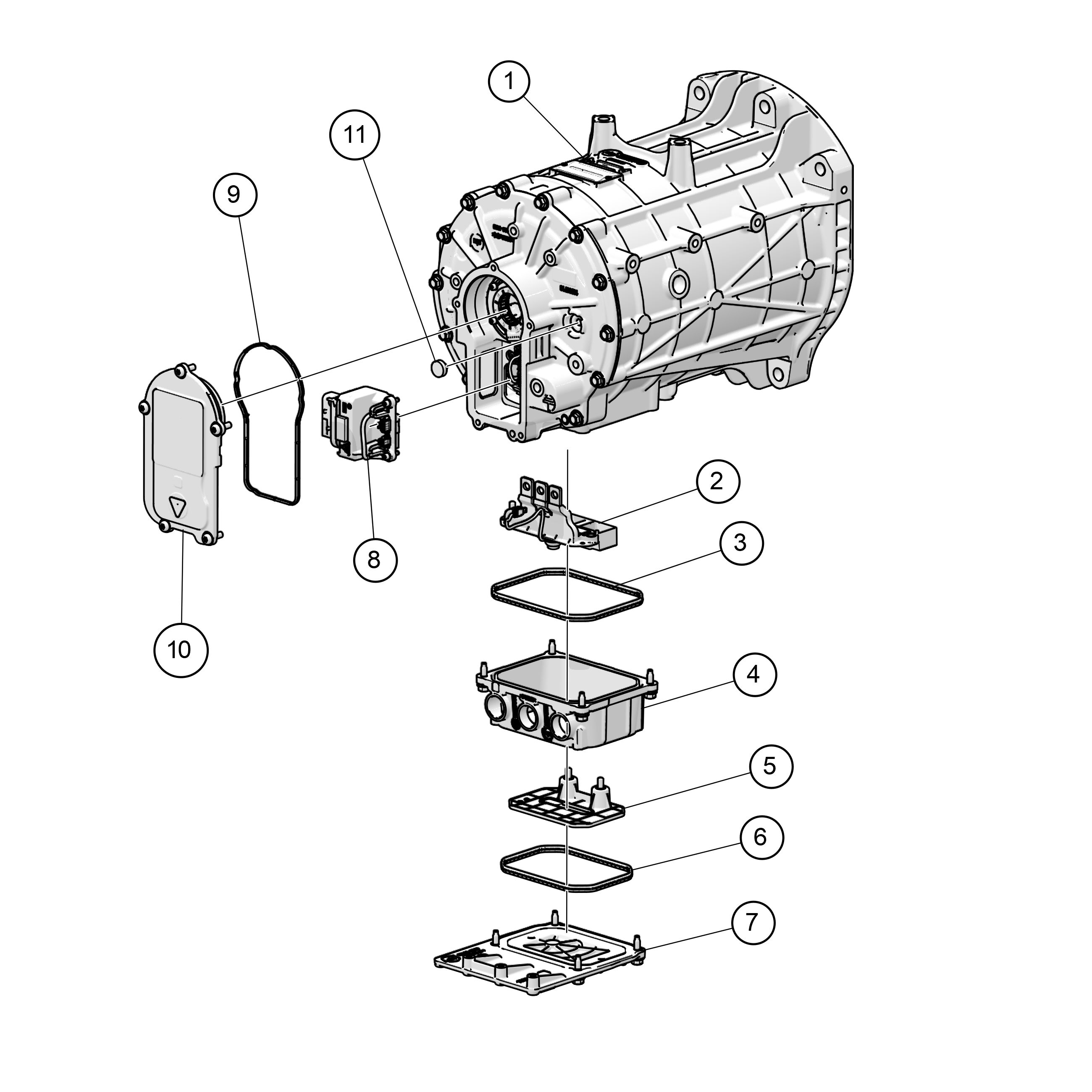 Moteur électrique, EM214-230-V1