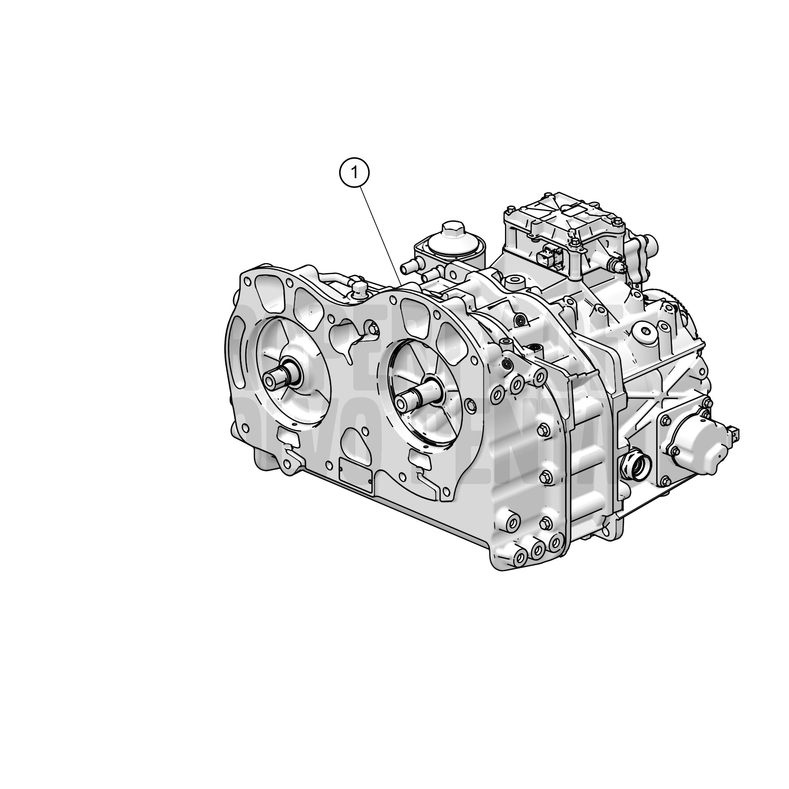 Transmission EPT802, solution de pièce de rechange pour 24084609