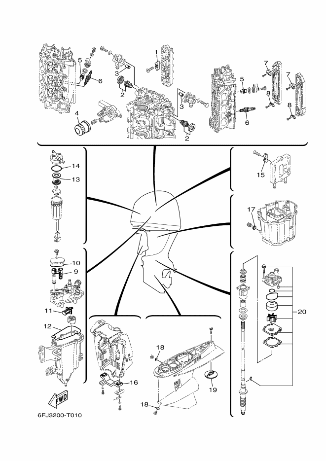 PIECES  MAINTENANCE PERIODIQUE