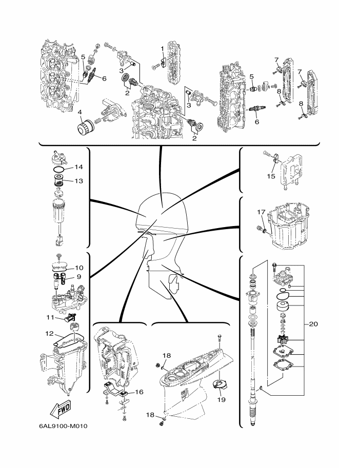 PIECES  MAINTENANCE PERIODIQUE