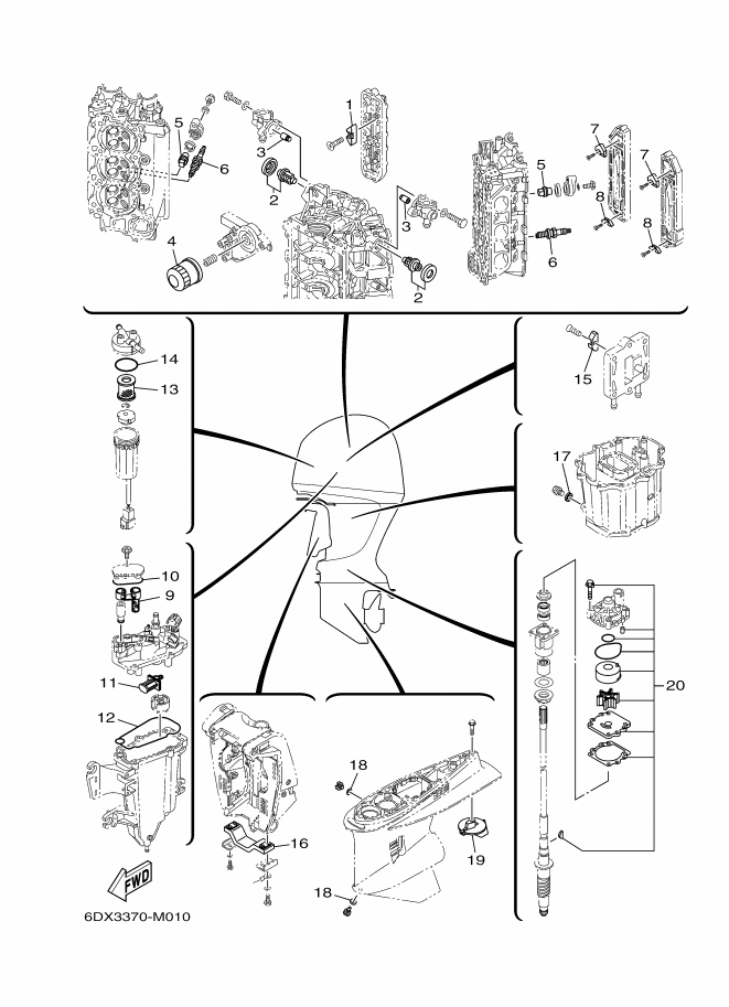 PIECES  MAINTENANCE PERIODIQUE