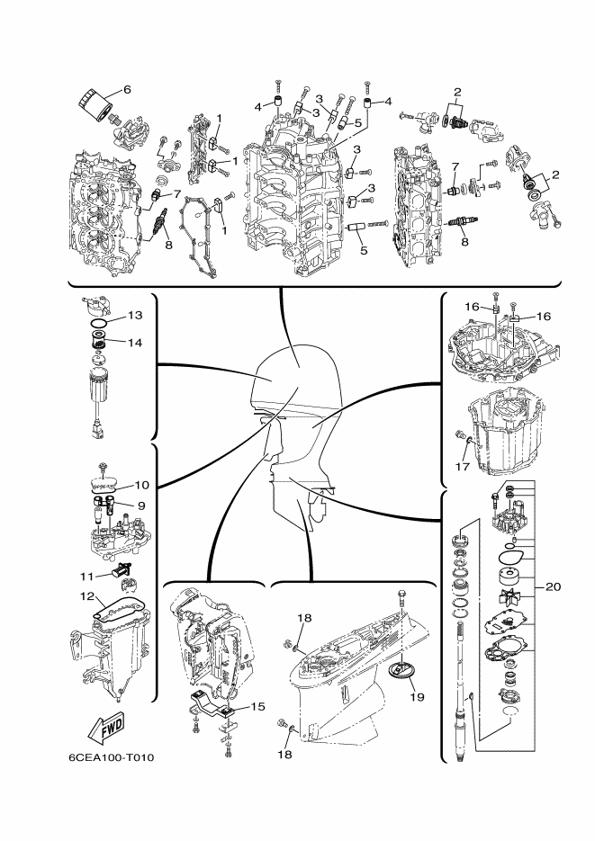 PIECES  MAINTENANCE PERIODIQUE