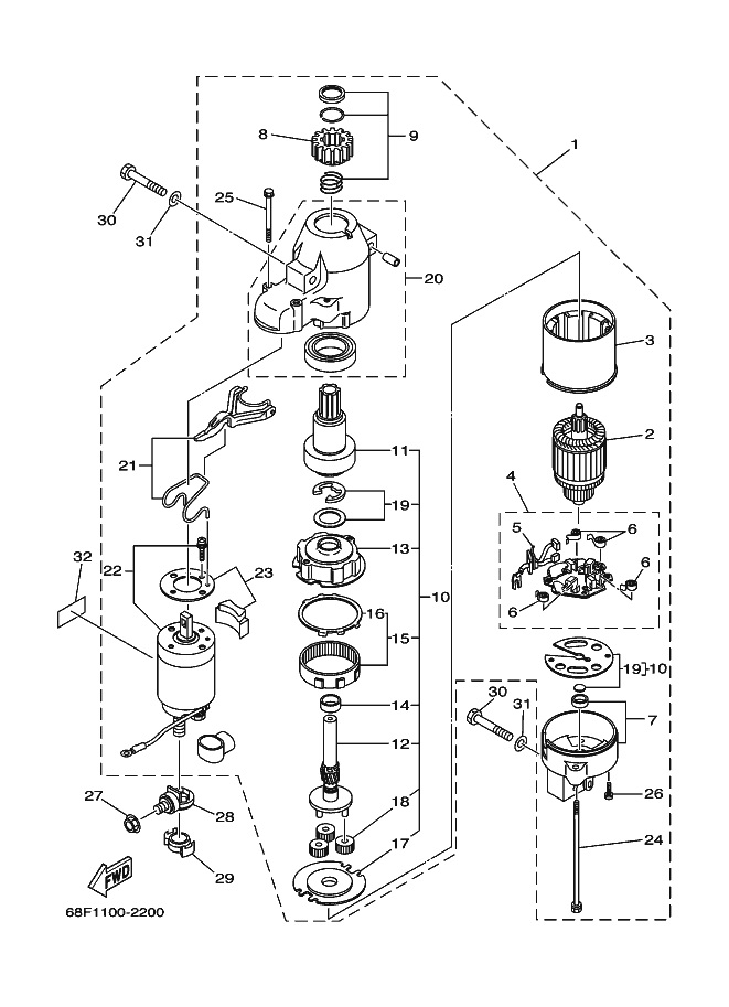 MOTOR DE ARRANQUE