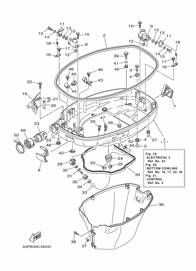 CAPOT INFERIEUR