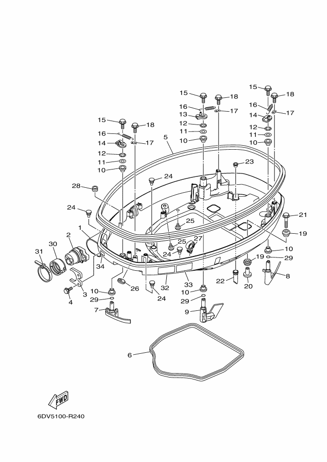 CAPOT INFERIEUR 1
