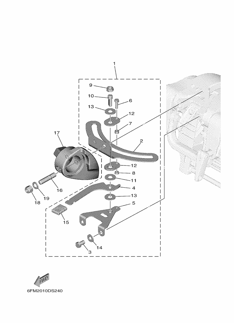 CUVETTE POIGNEE DE DIRECTION