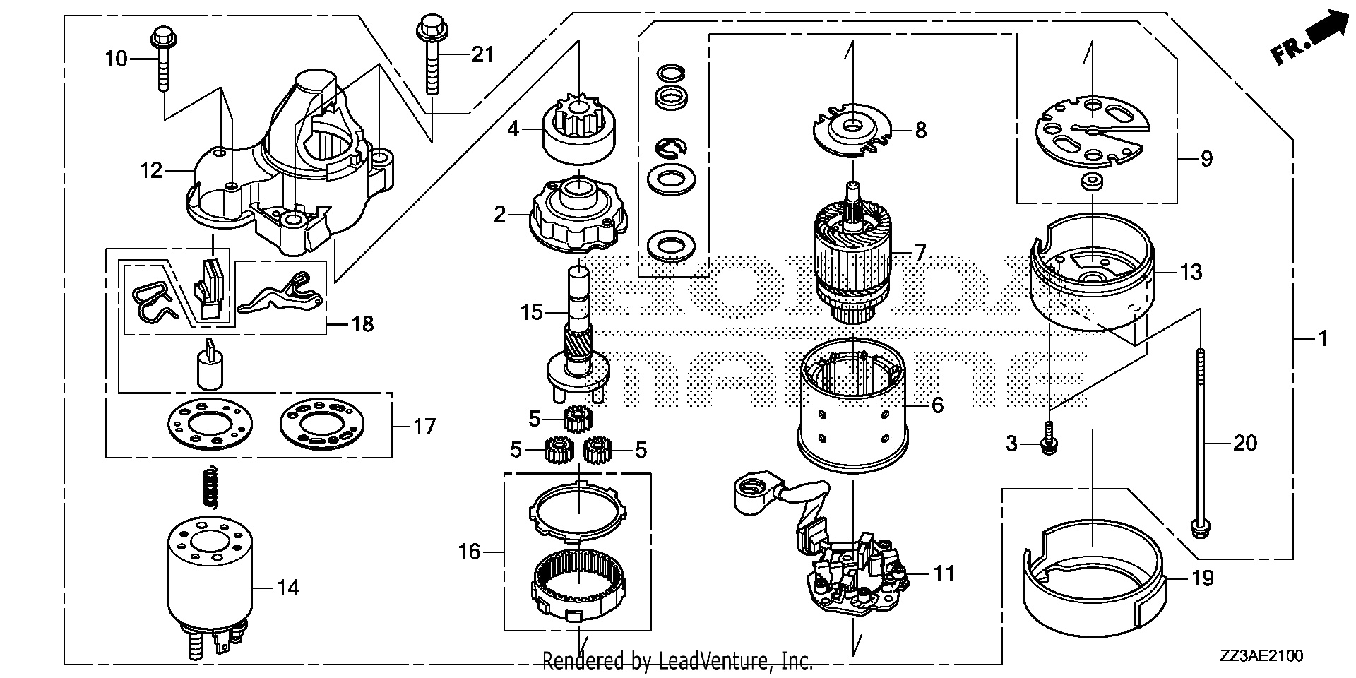 MOTORINO DI AVVIAMENTO