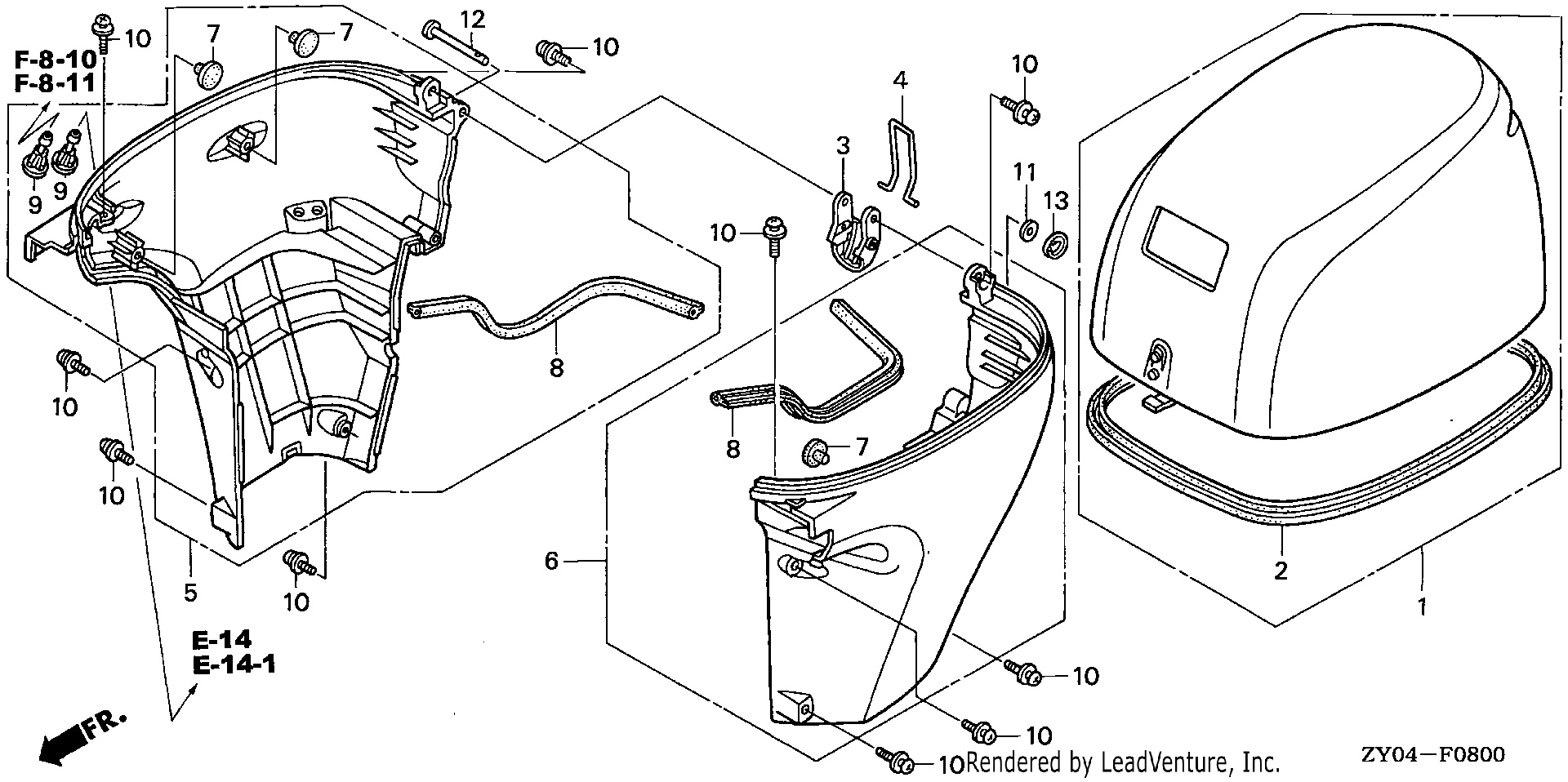 CUBIERTA DEL MOTOR (1)