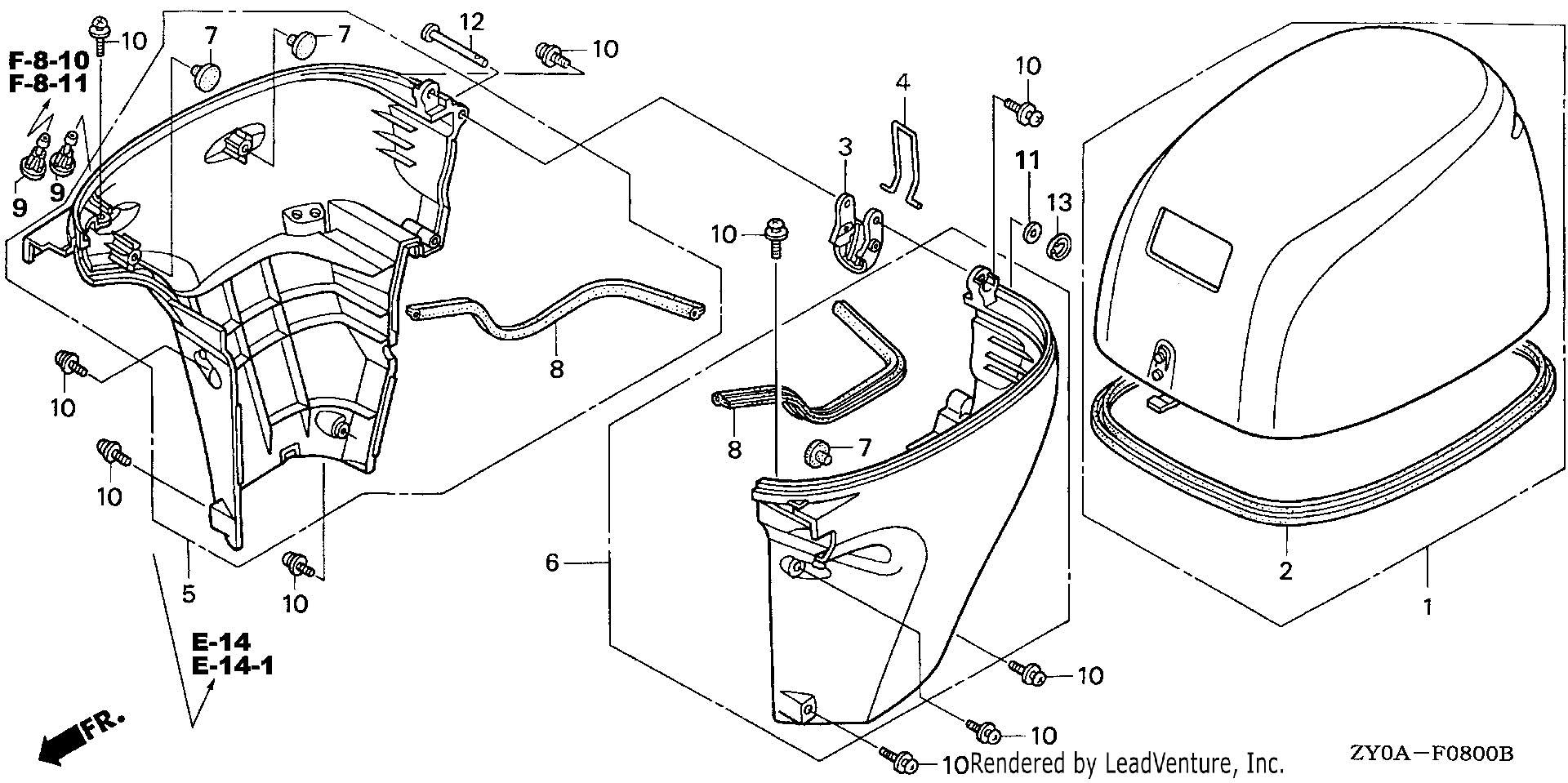 CUBIERTA DEL MOTOR