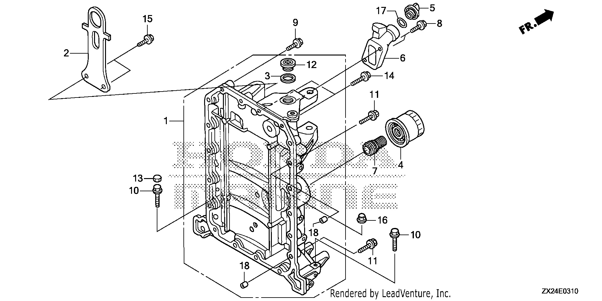 CAJA DEL CIGÜEÑAL