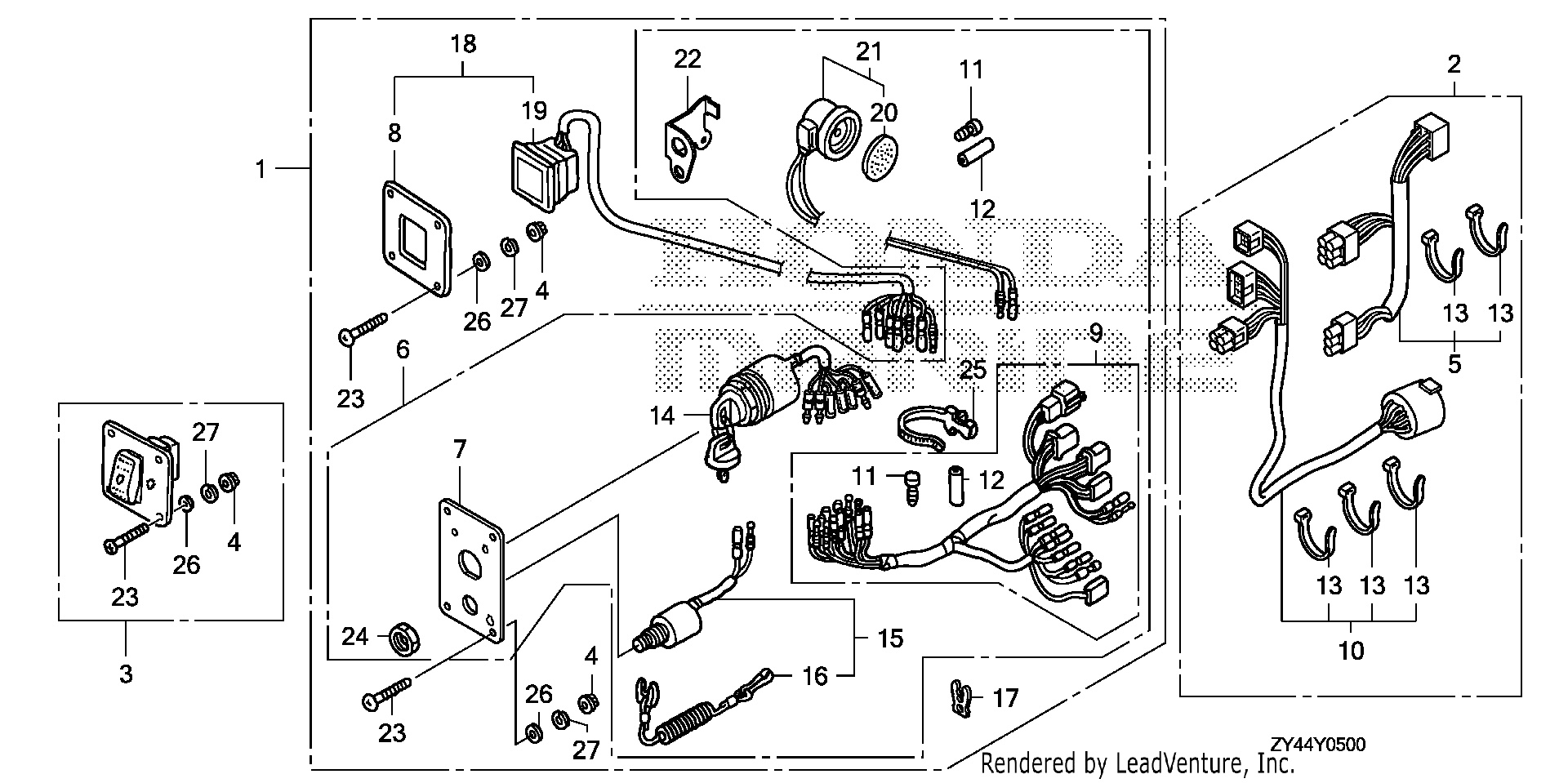 KIT DE PANEL DE INTERRUPTORES (1)