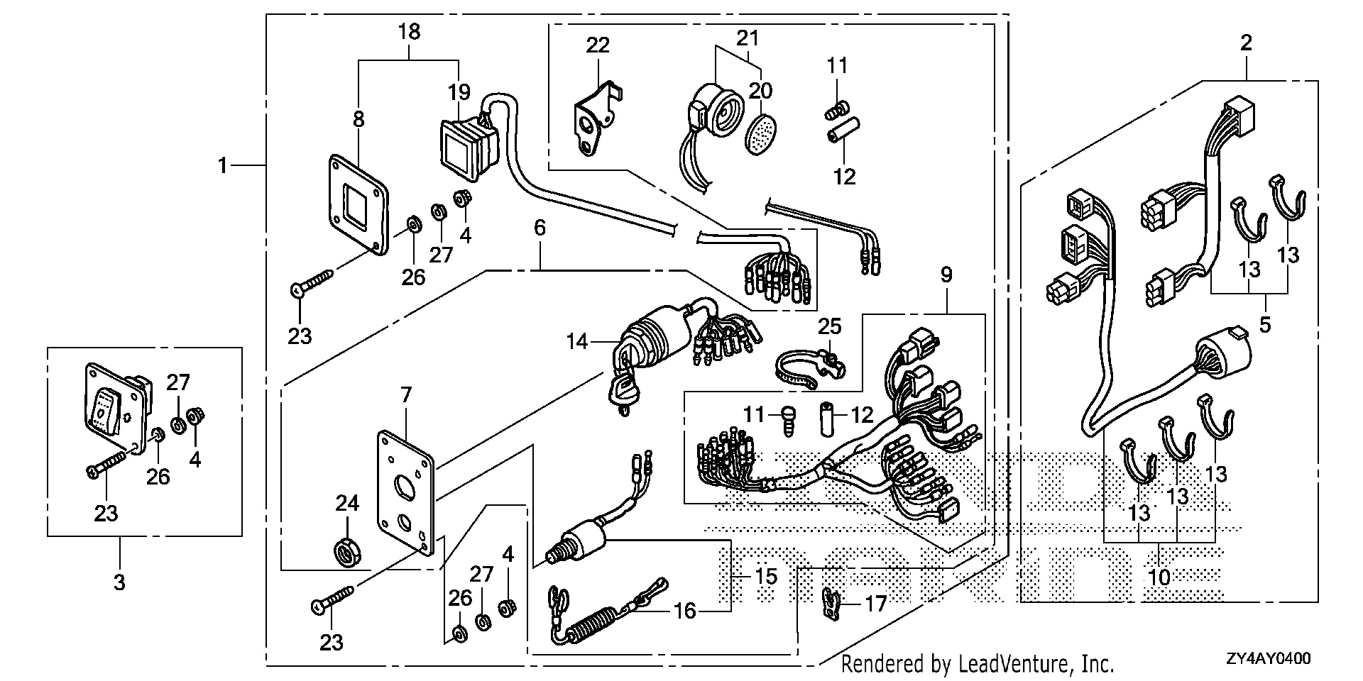 KIT DE PANEL DE INTERRUPTORES (1)