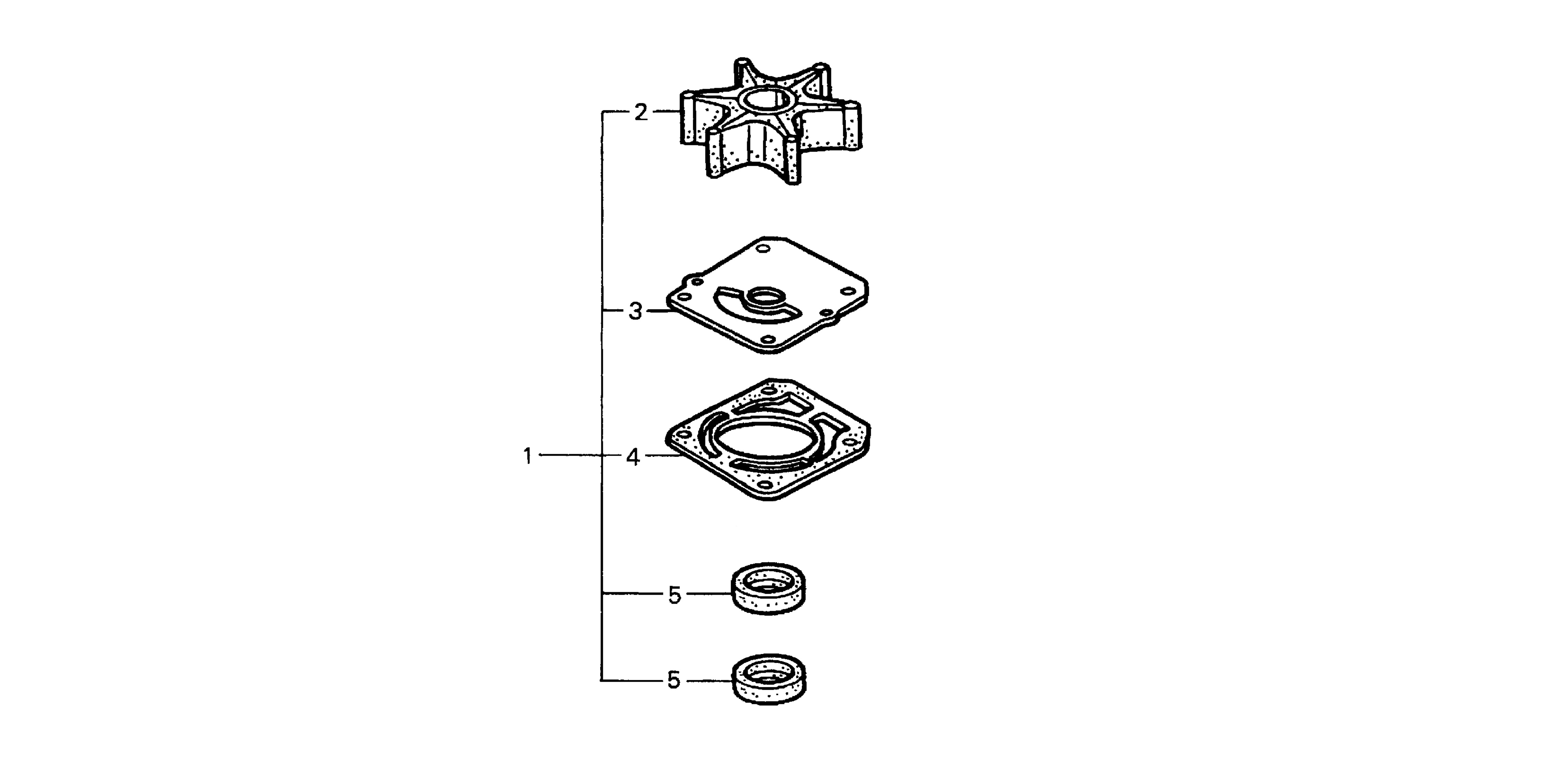 KIT IMPULSOR DE BOMBA DE AGUA