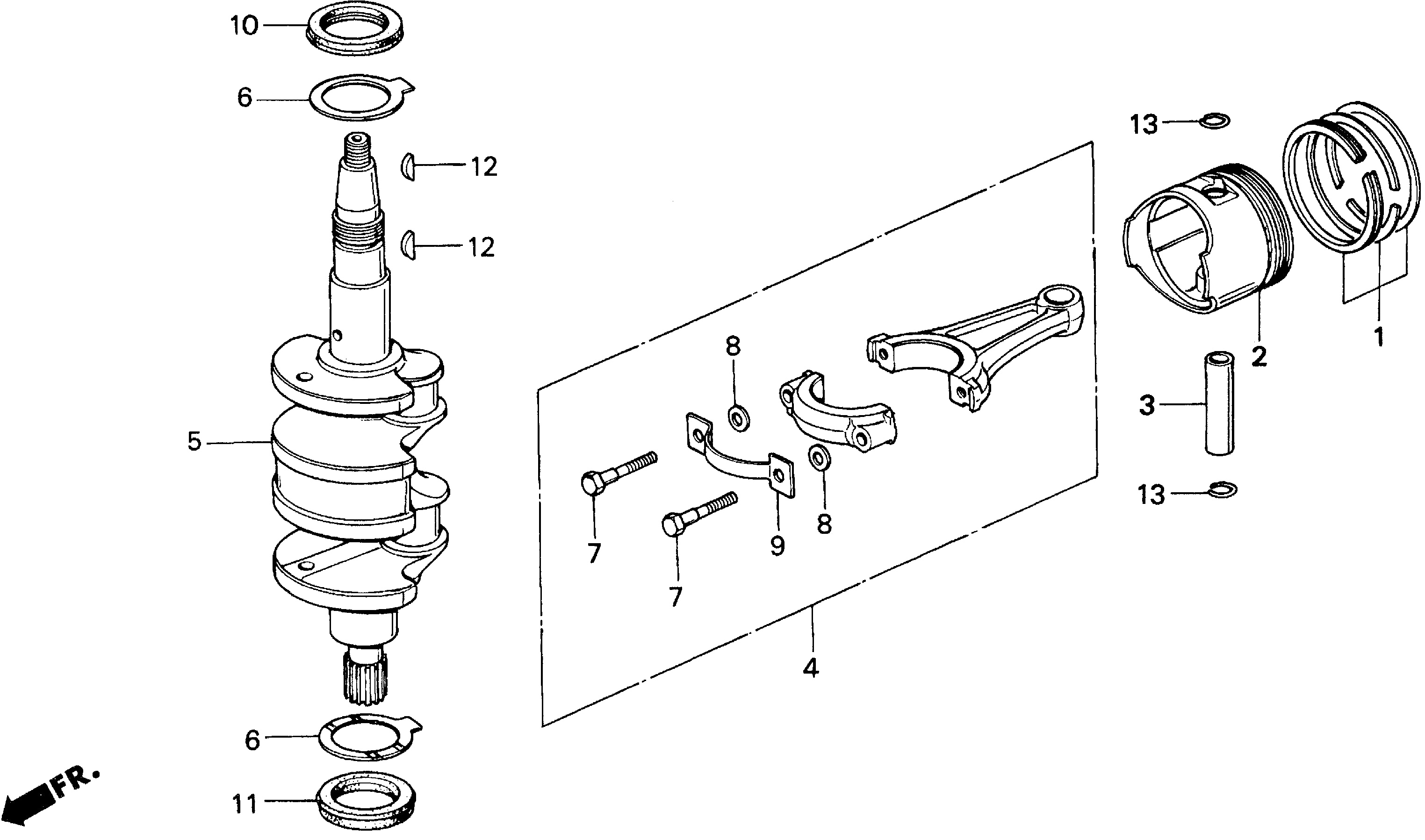 PISTONE@ALBERO MOTORE