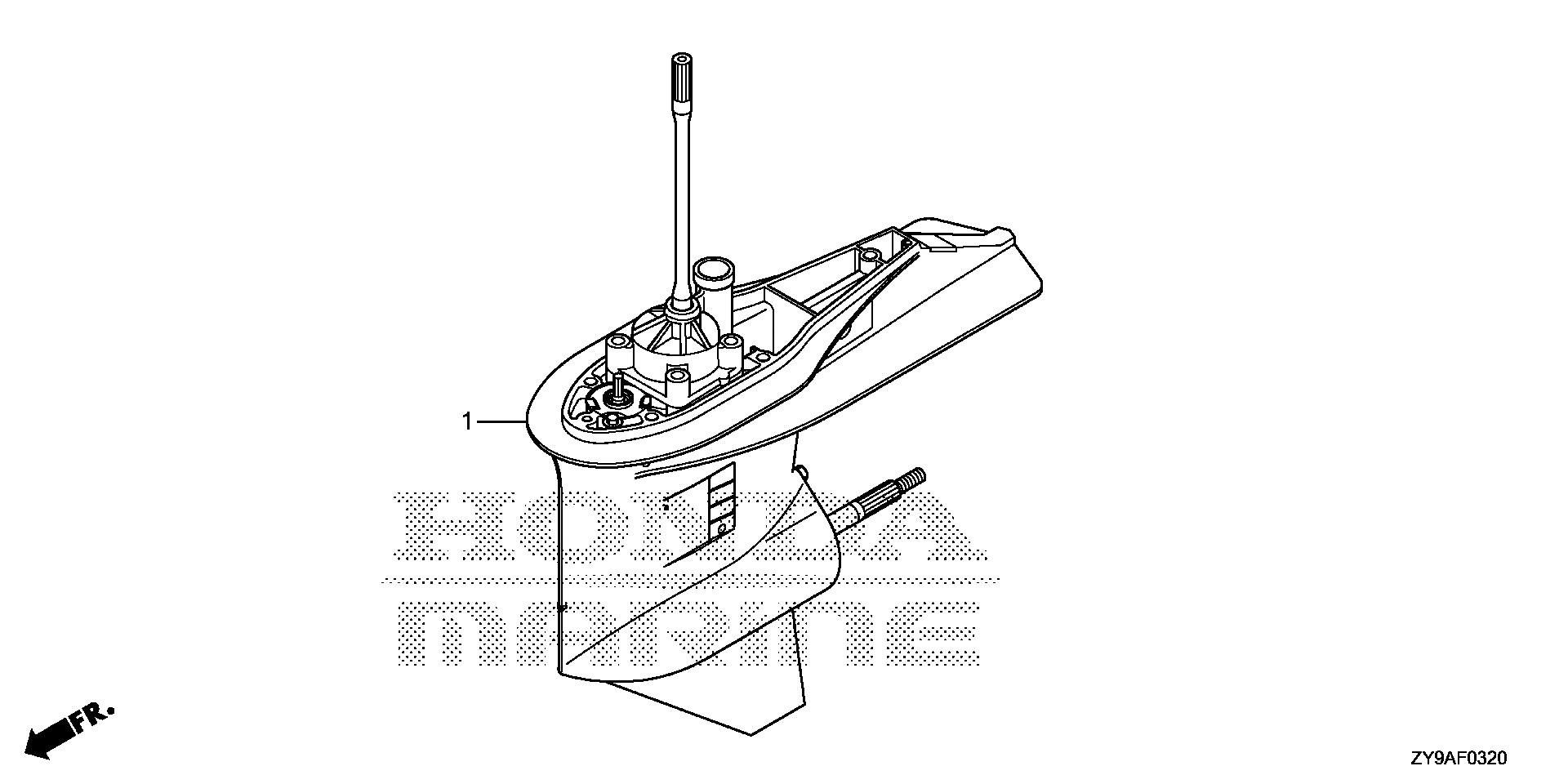 GEAR HOUSING ASSEMBLY