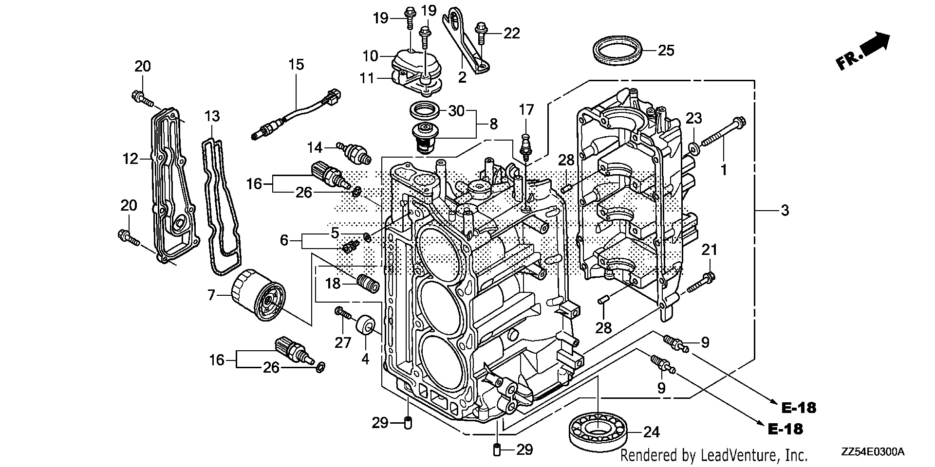 BLOCCO CILINDRO