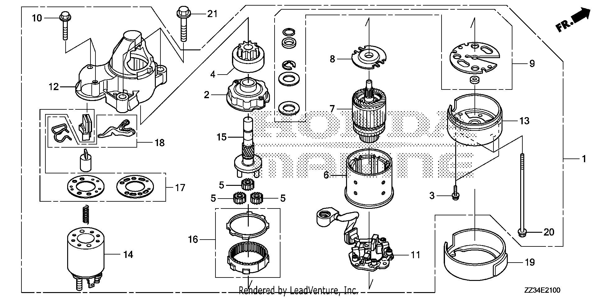 MOTORINO DI AVVIAMENTO
