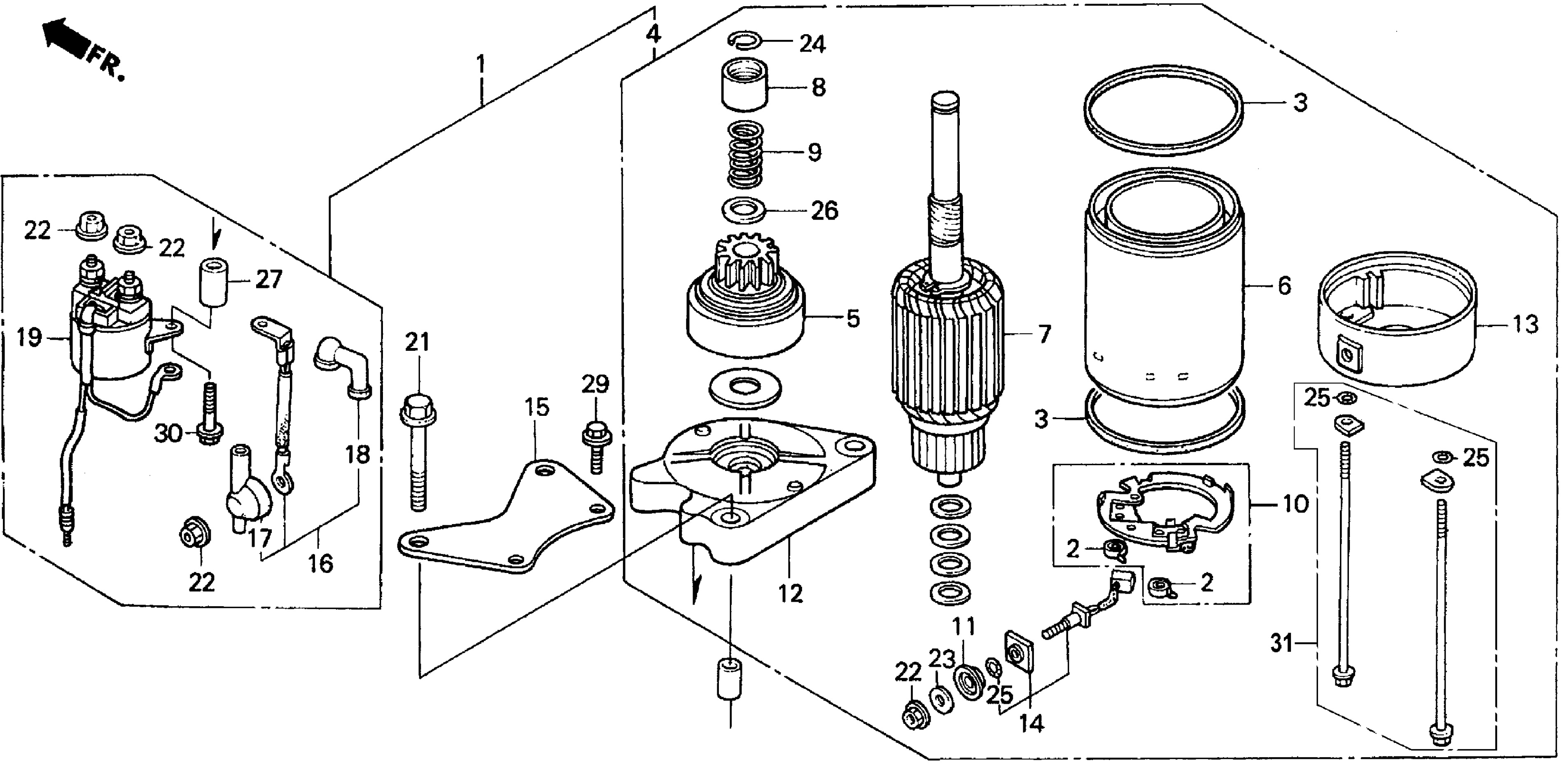 MOTORINO DI AVVIAMENTO