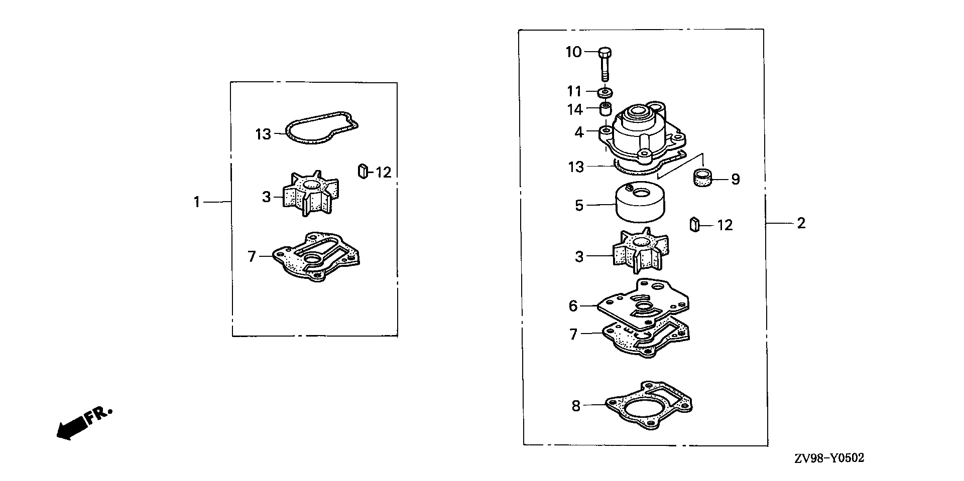KIT DE BOMBA IMPULSORA (2)