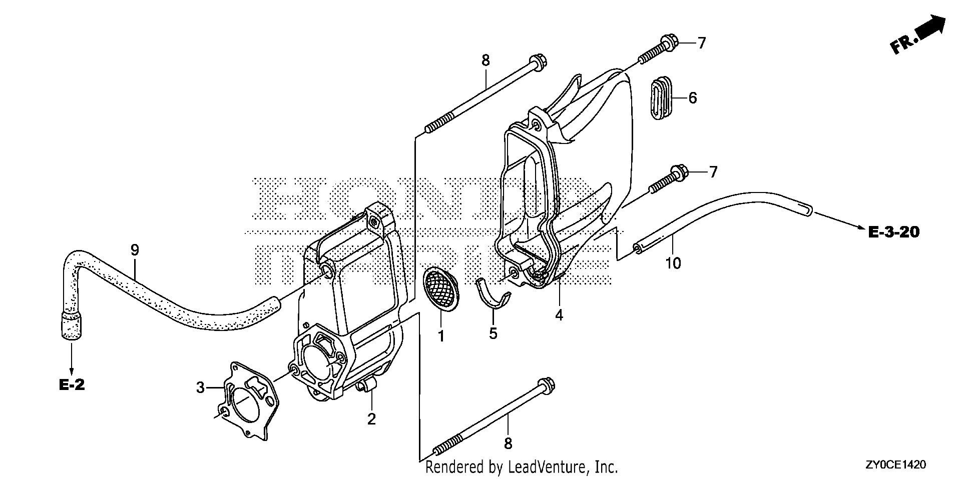 TAPA DEL SILENCIADOR
