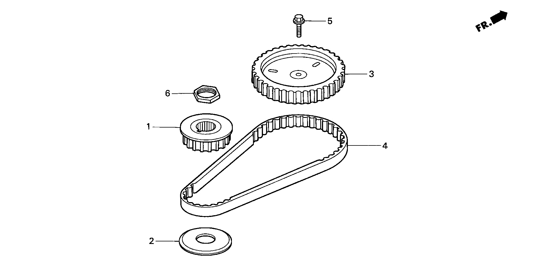 COURROIE DE DISTRIBUTION
