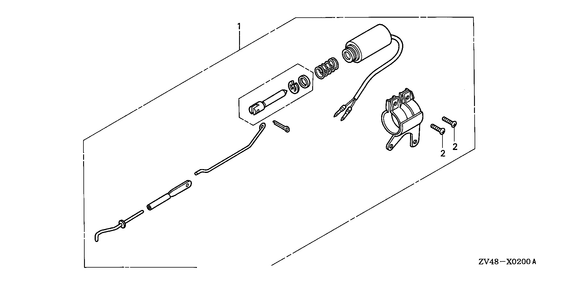 CHOKE SOLENOID SUPPORT KIT