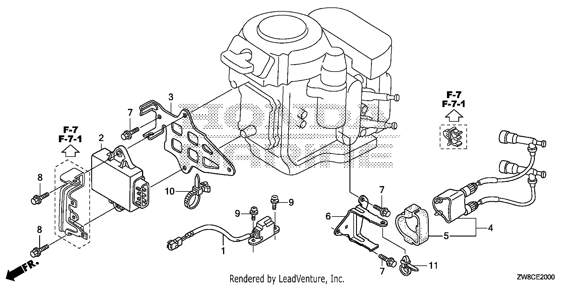 IGNITION COIL@C.D.I. UNIT