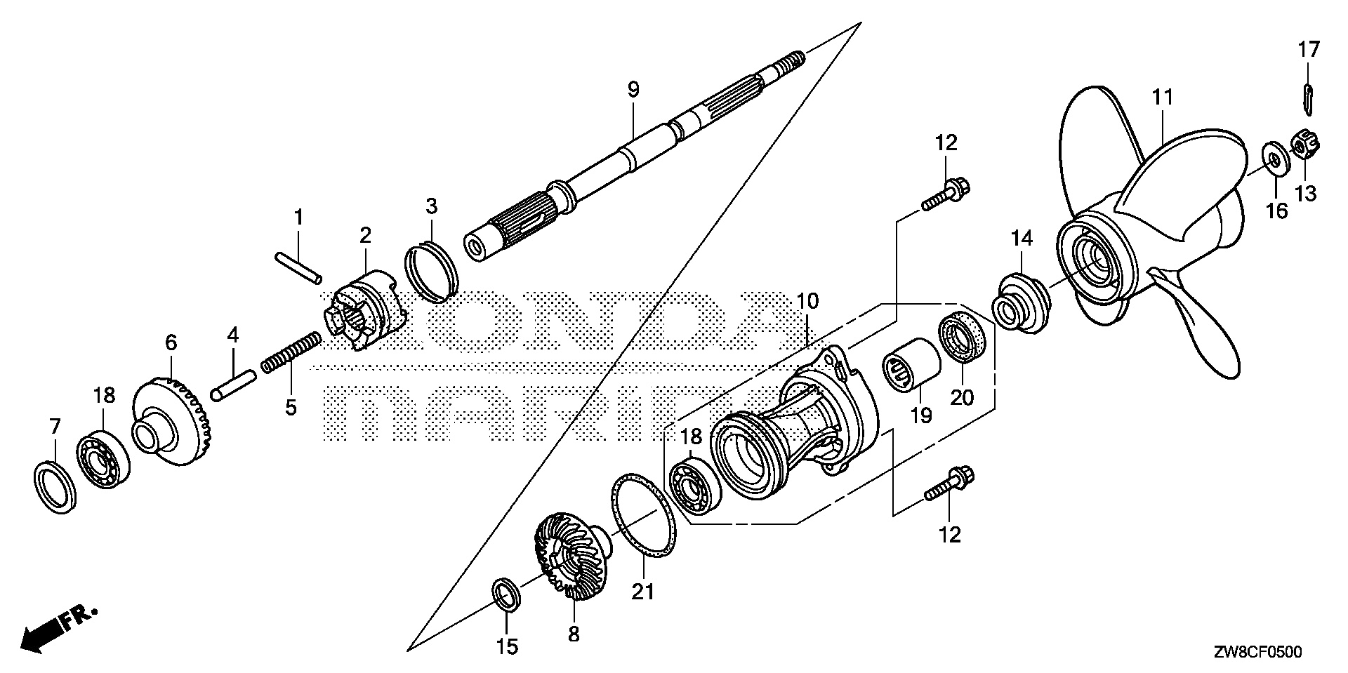 PROPELLER SHAFT@PROPELLER