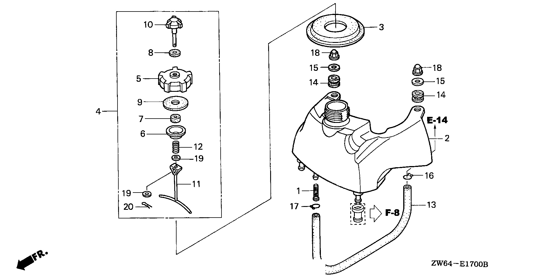 RÉSERVOIR DE CARBURANT (1)