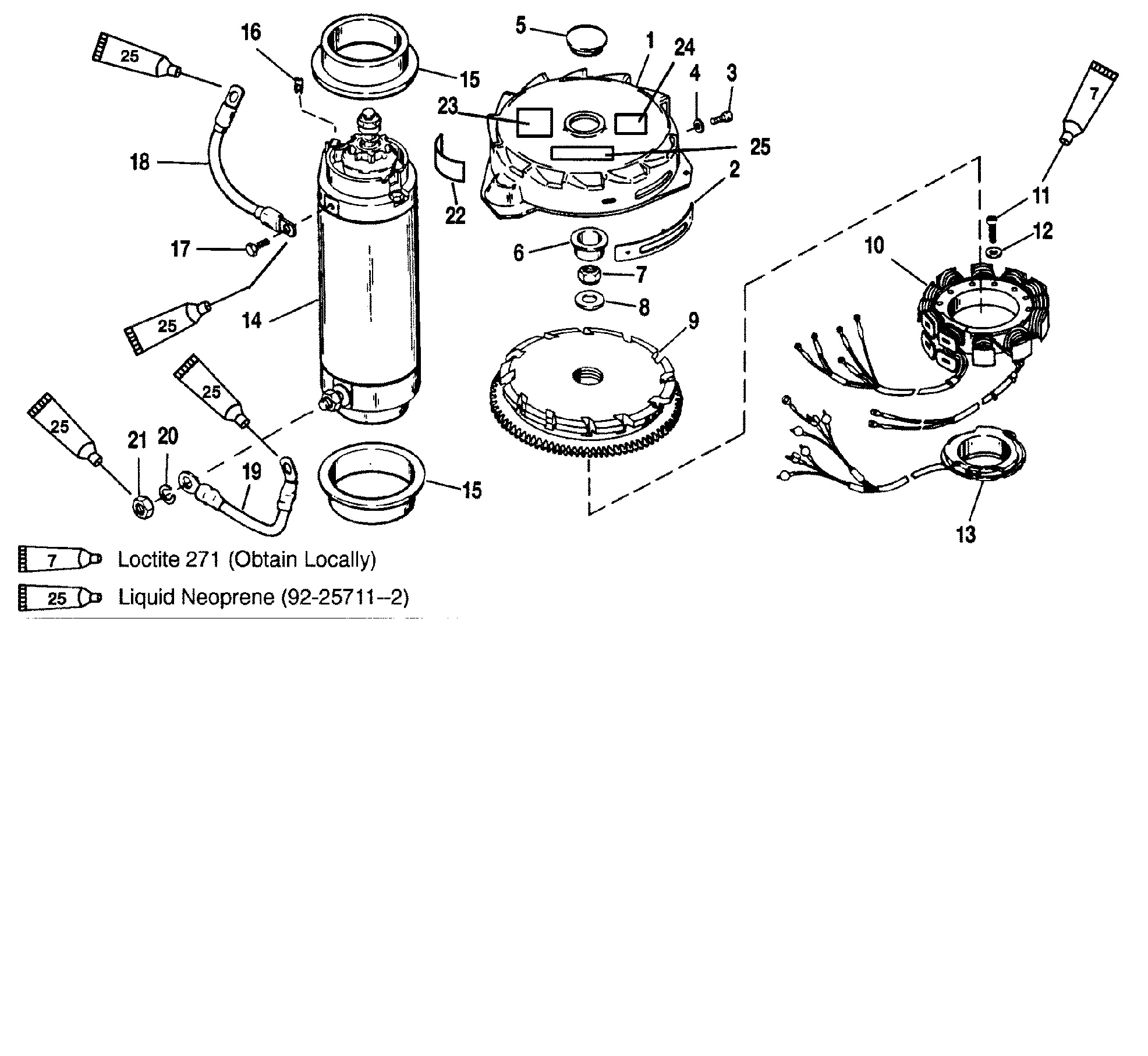 Flywheel Starter Motor