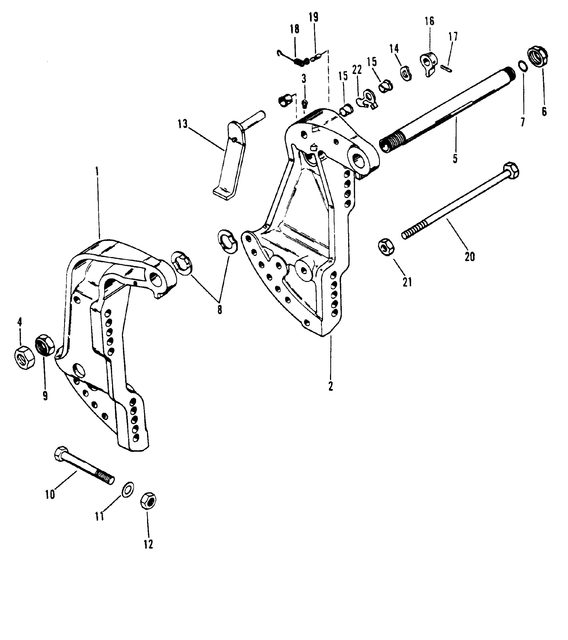 Transom Brackets