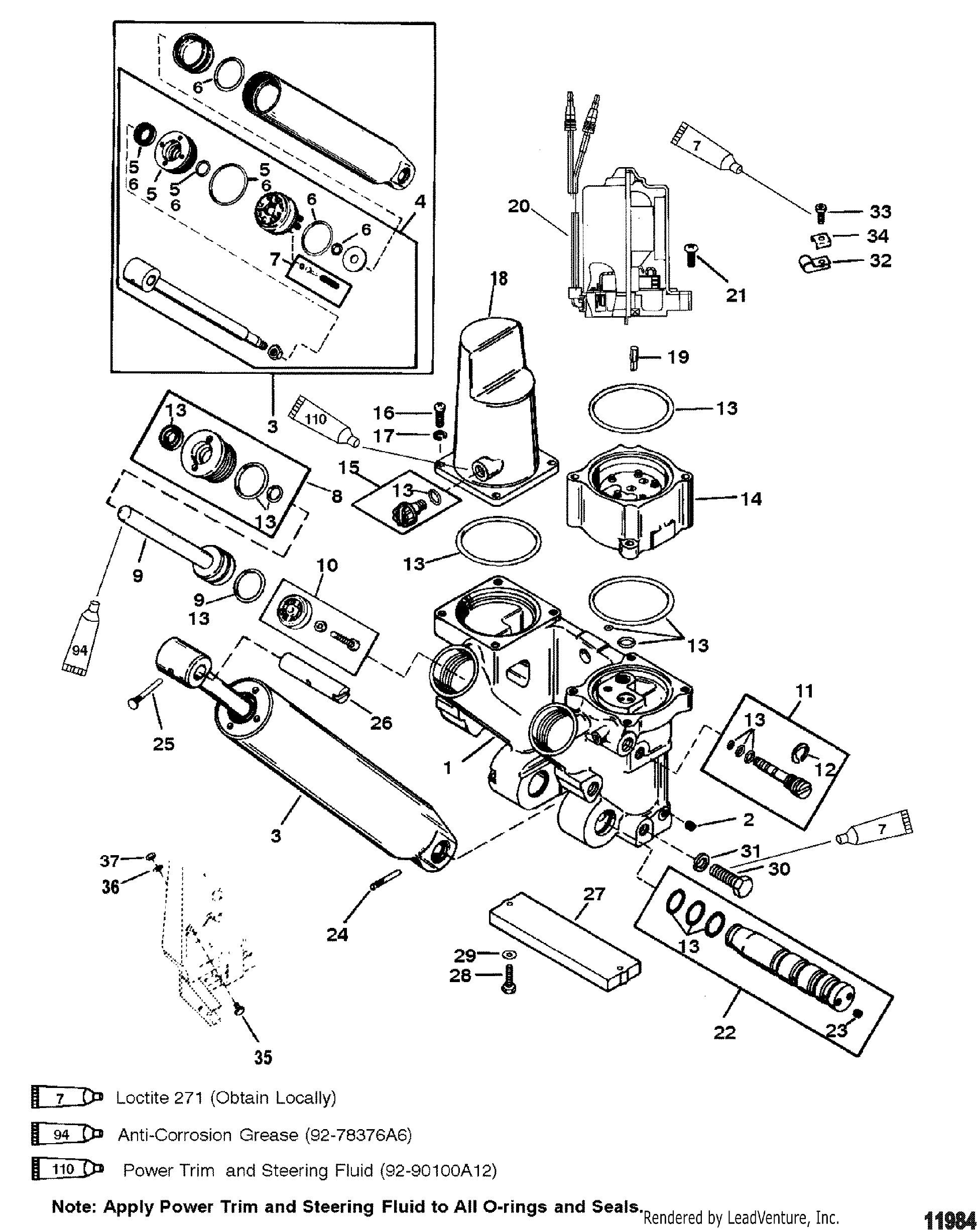 Composants du système de trim assisté