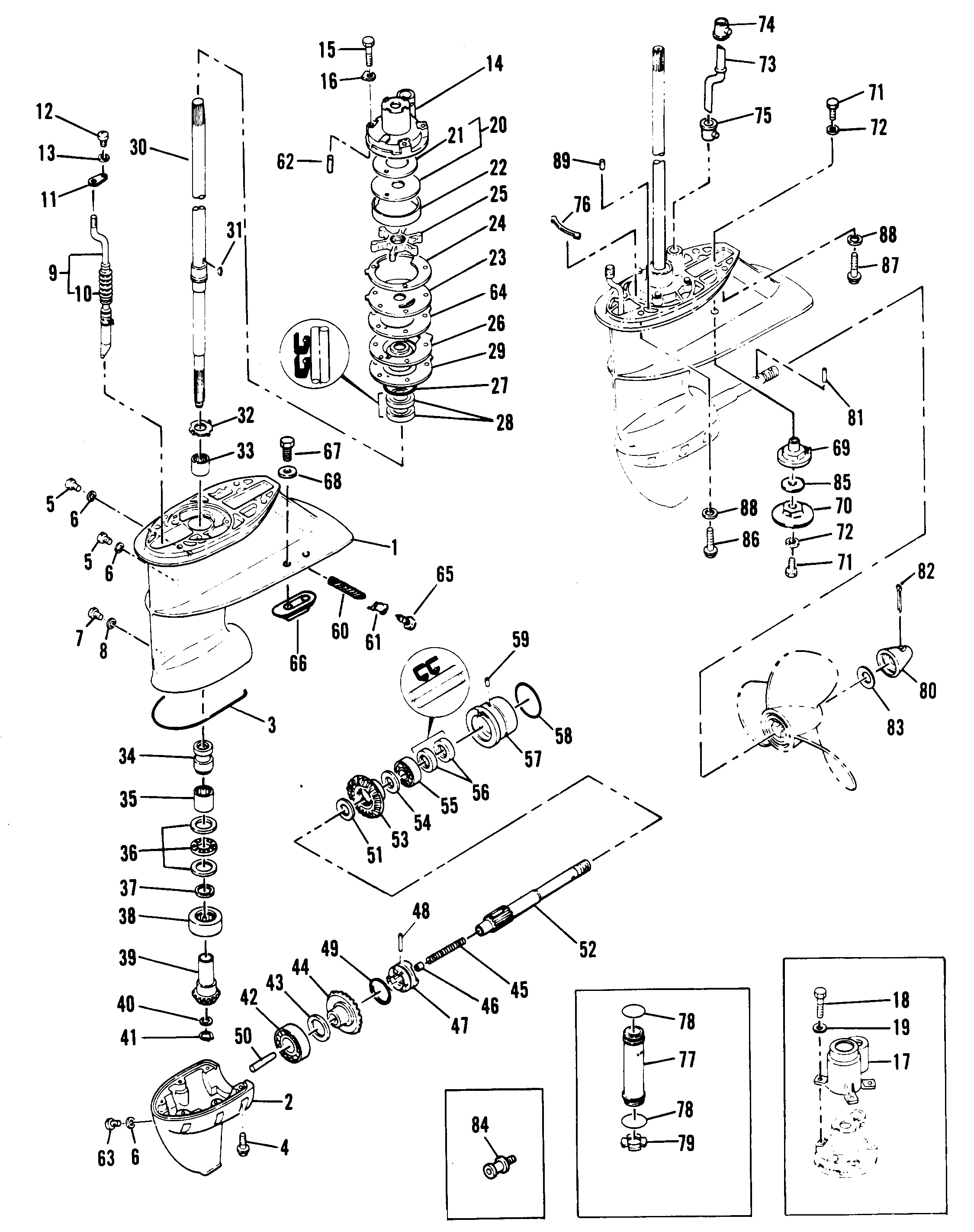GEARHOUSING ASSEMBLY