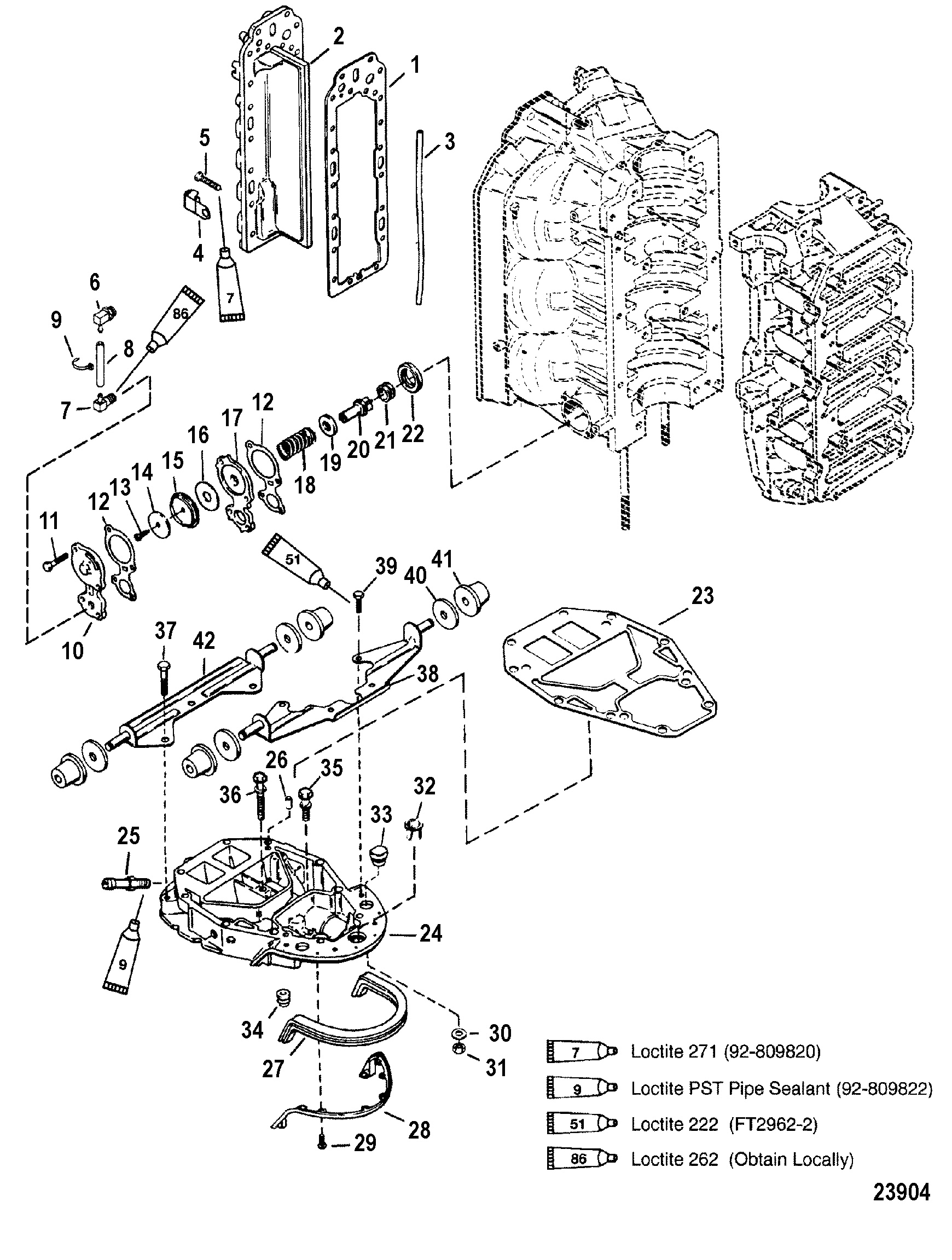 EXHAUST MANIFOLD AND EXHAUST PLATE