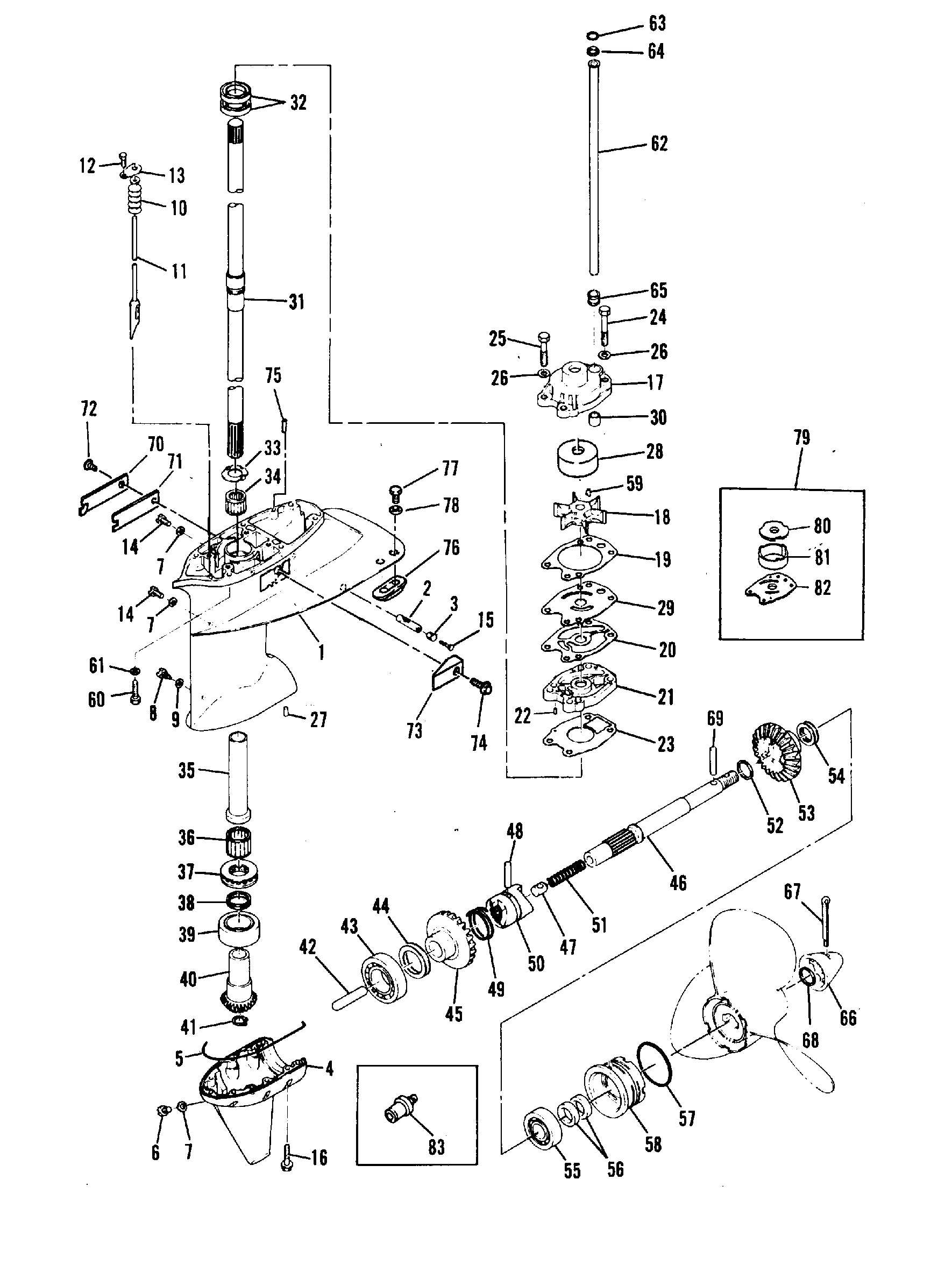 GEARHOUSING ASSEMBLY
