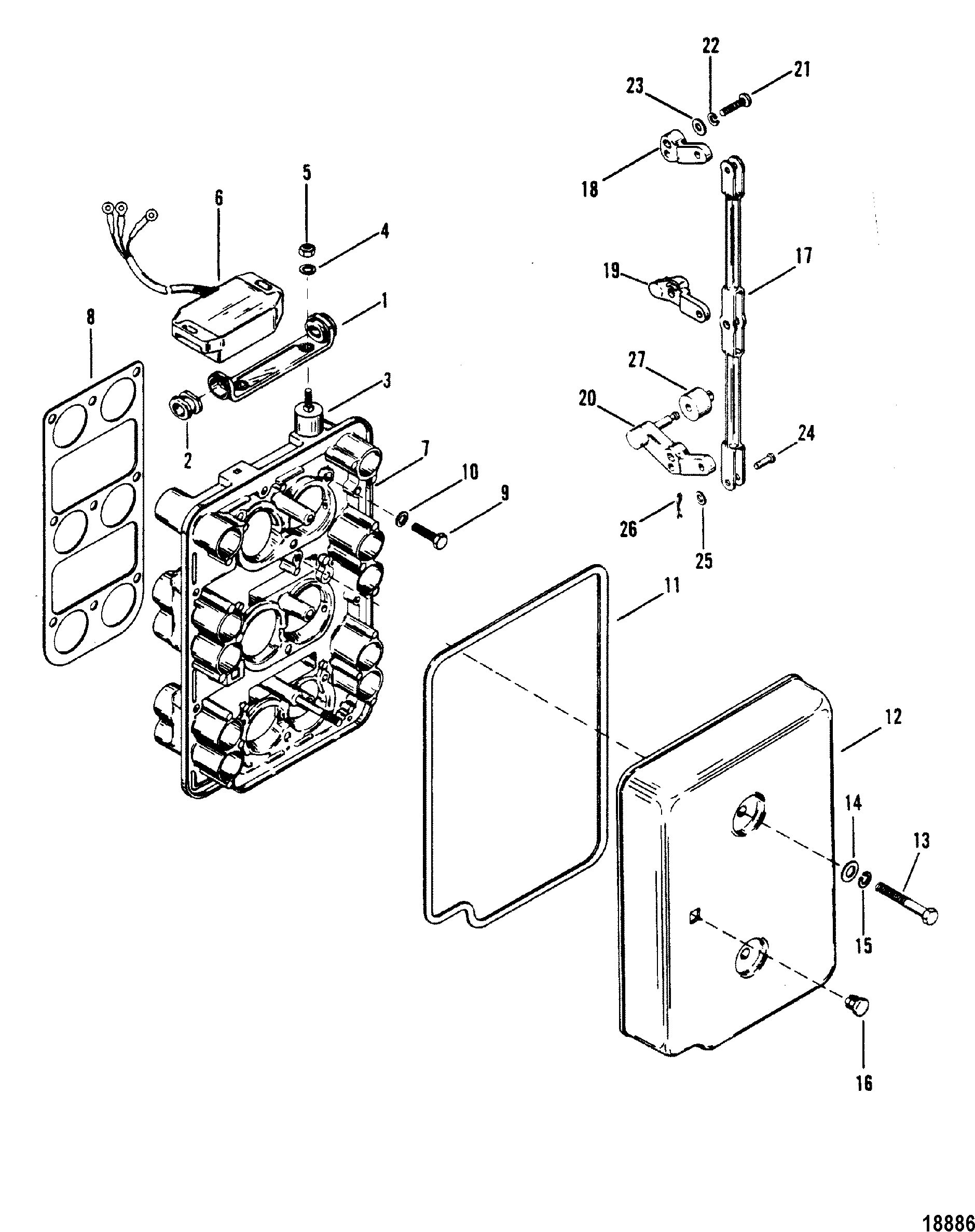 Choke Plate and Throttle Levers(Design II)