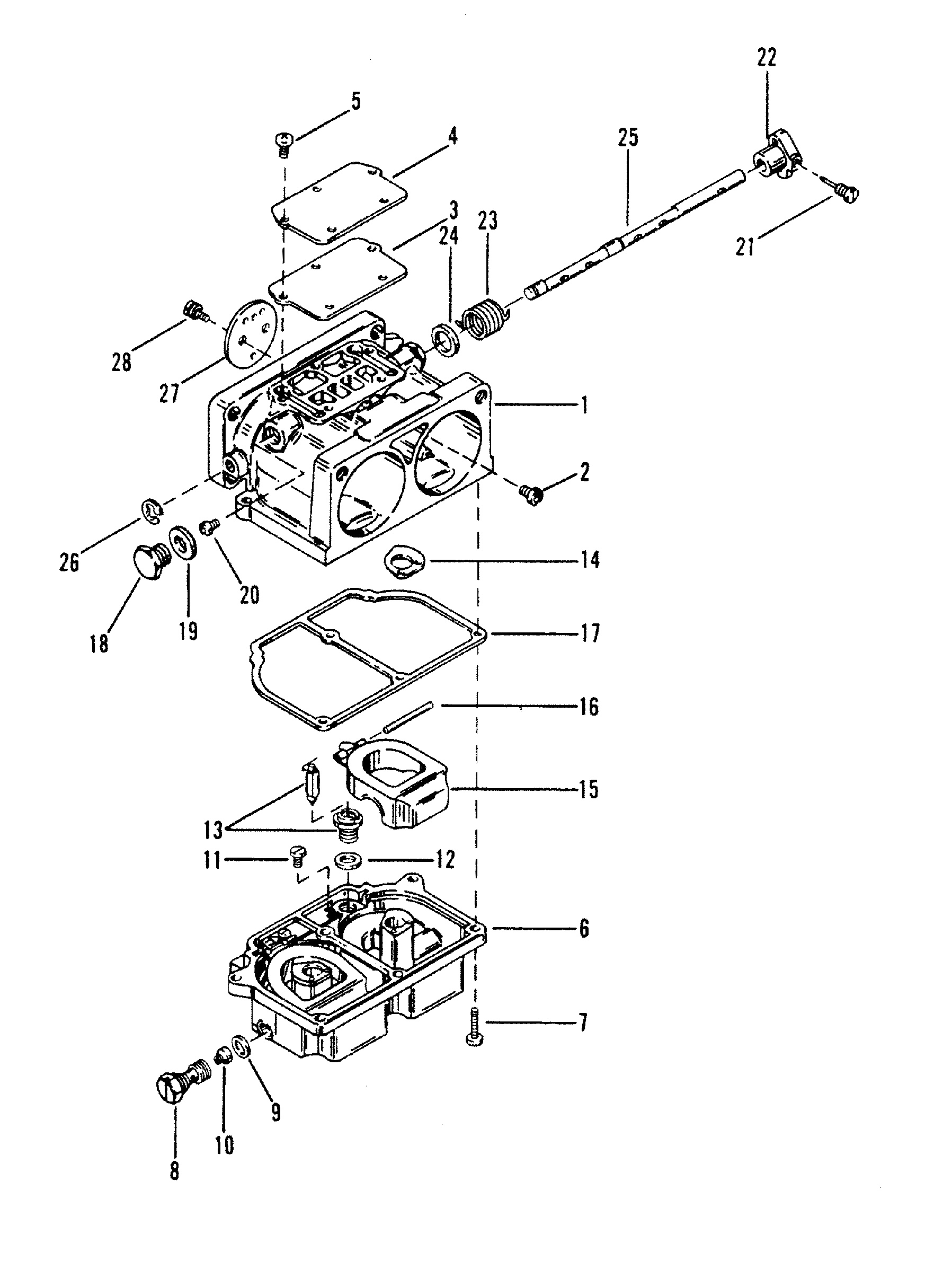 MONTAGGIO CARBURATORE