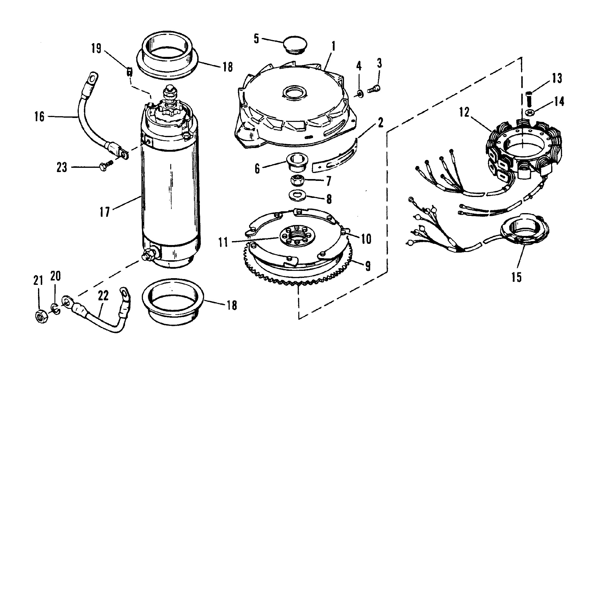 Flywheel Starter Motor